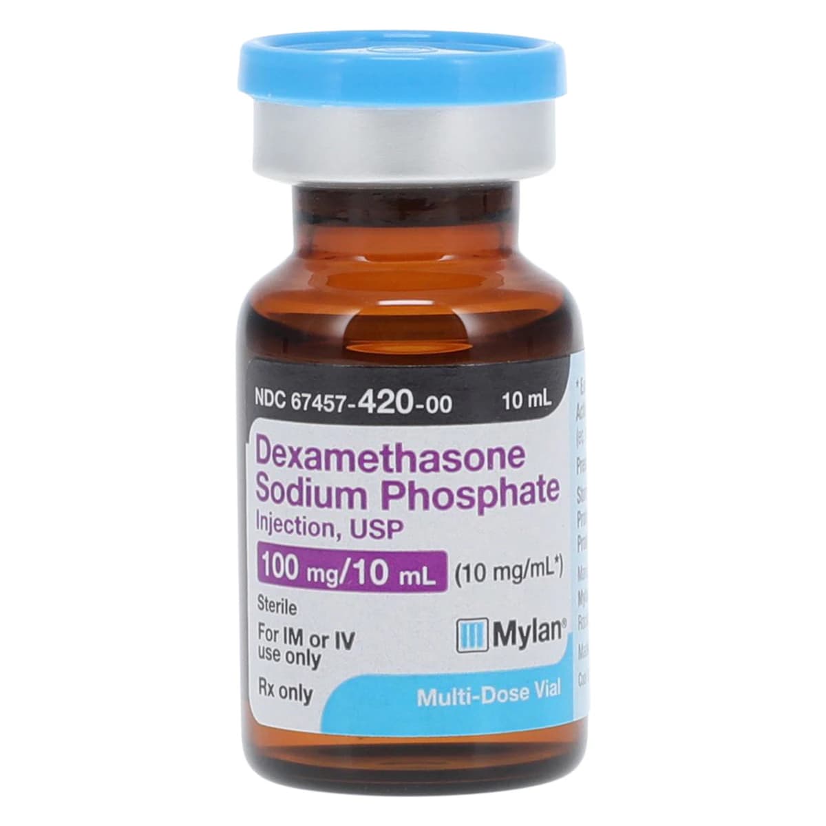 Dexamethasone Sodium Phosphate Injection 10mg/mL, MDV, 10mL Vial, 10/Package thumbnail 3