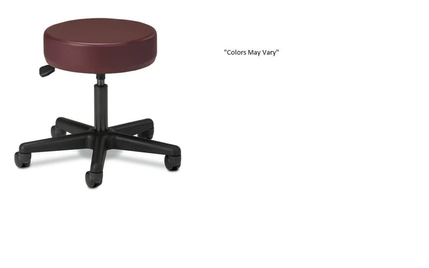 Clinton Industries Standard Series Exam Stool, Pneumatic Swivel, Desert Tan, 250 lb Capacity - Stool Pneumatic Swivel - Image 1