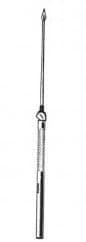 Miltex-Integra Politzer Ear Knife, 7-1/2" Stainless Steel, Each - Knife Ear Politzer SS - Image 1