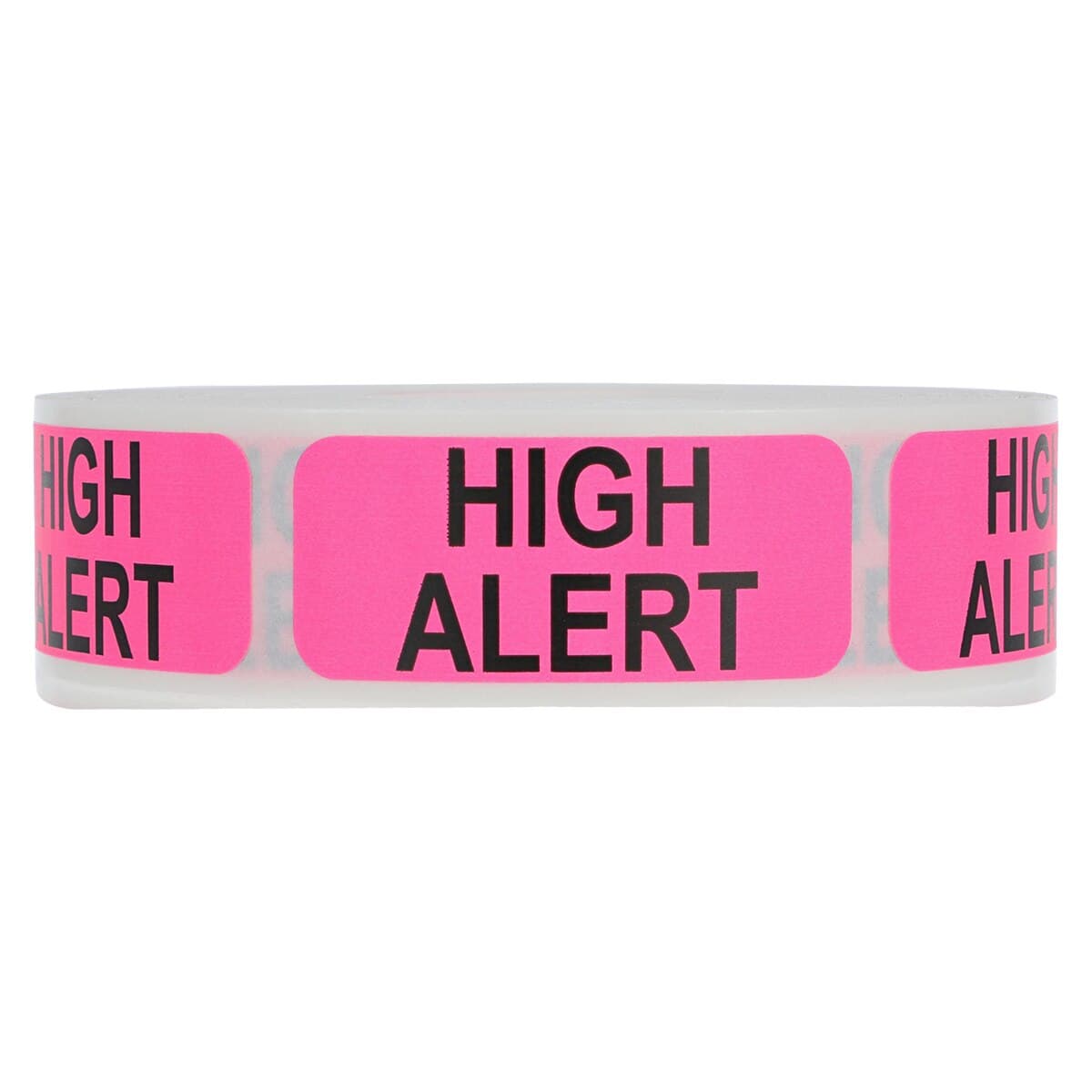 Health Care Logistics High Alert Label, Hot Pink, 1-1/2" x 5/8", 1000/Package thumbnail 2