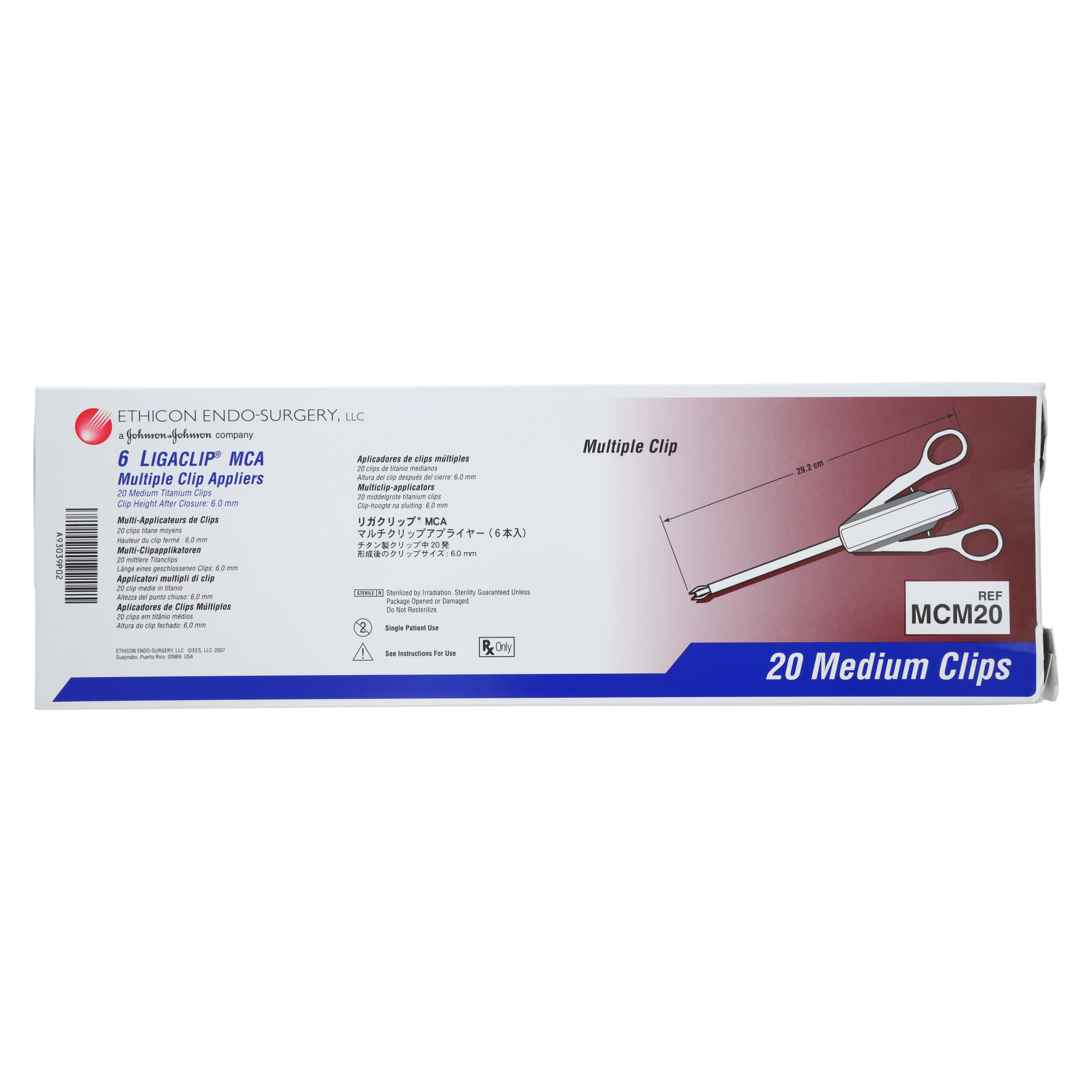 Ligaclip MCA 20-Count Clip Applier, Medium/Large, Disposable thumbnail 4
