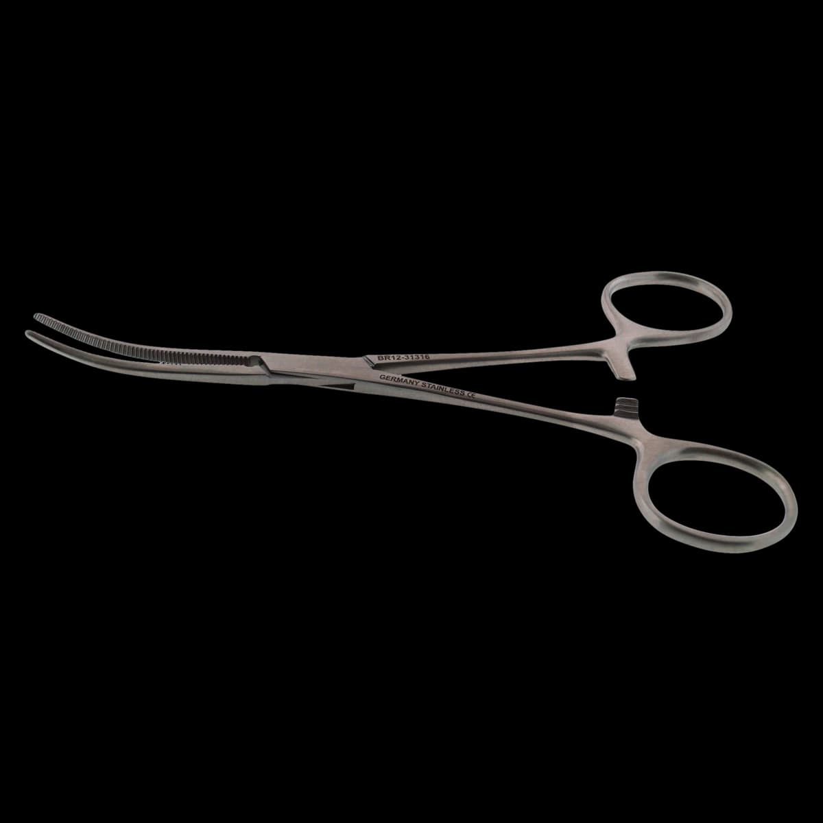 Rochester-Pean Hemostatic Forcep, Curved, 6-1/4", Stainless Steel, Each - Forcep Hemostatic Pean Del - Image 1