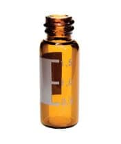 Thermo Scientific Amber Glass Screw Thread Vial, 12 x 32 mm, 100/Pk - Vial Gls ScrwThrd 12x32mm - Image 1