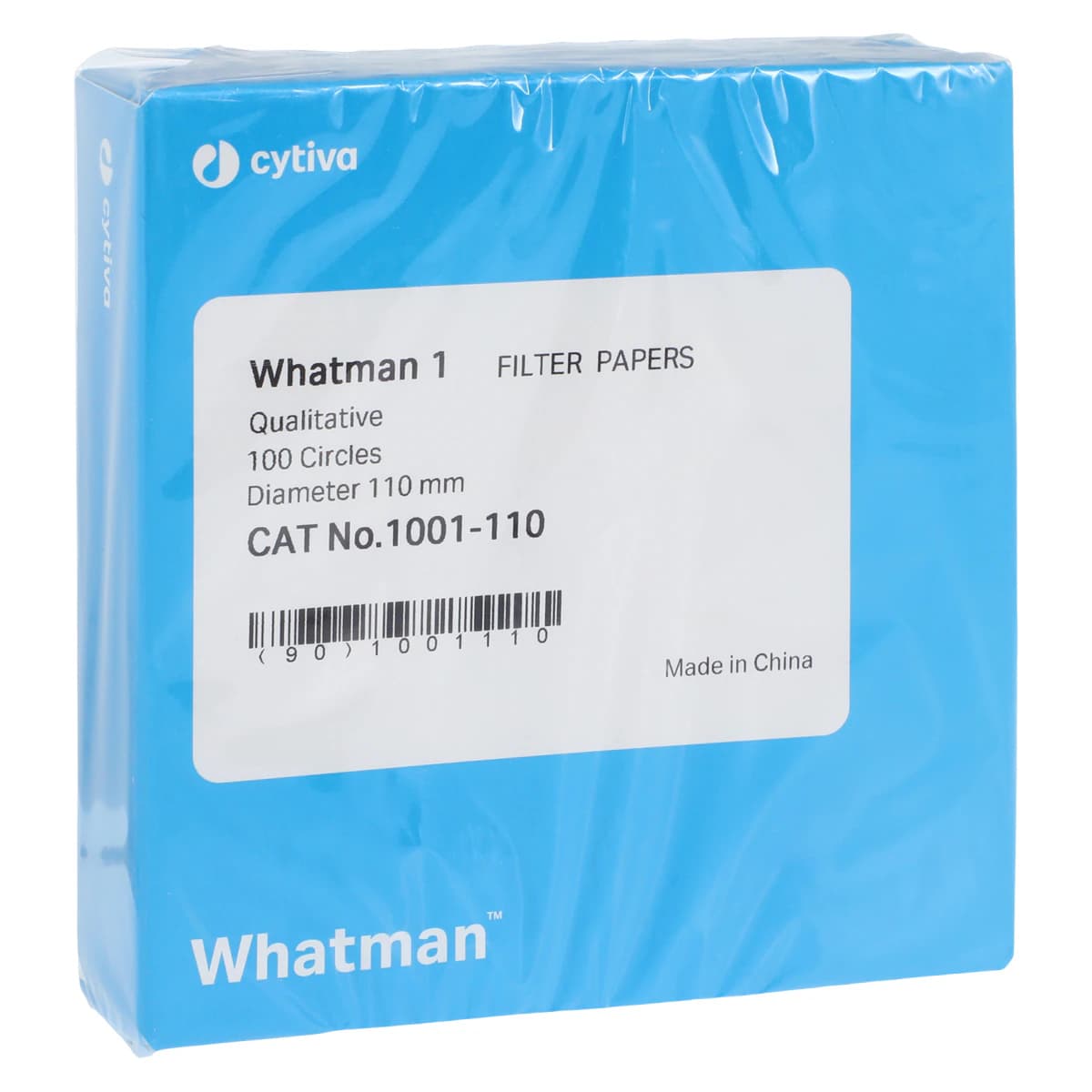 Whatman Grade 1 Filter Paper, White, 11 cm Circles, 100/Box - Filter Paper Whatman #1 - Image 1