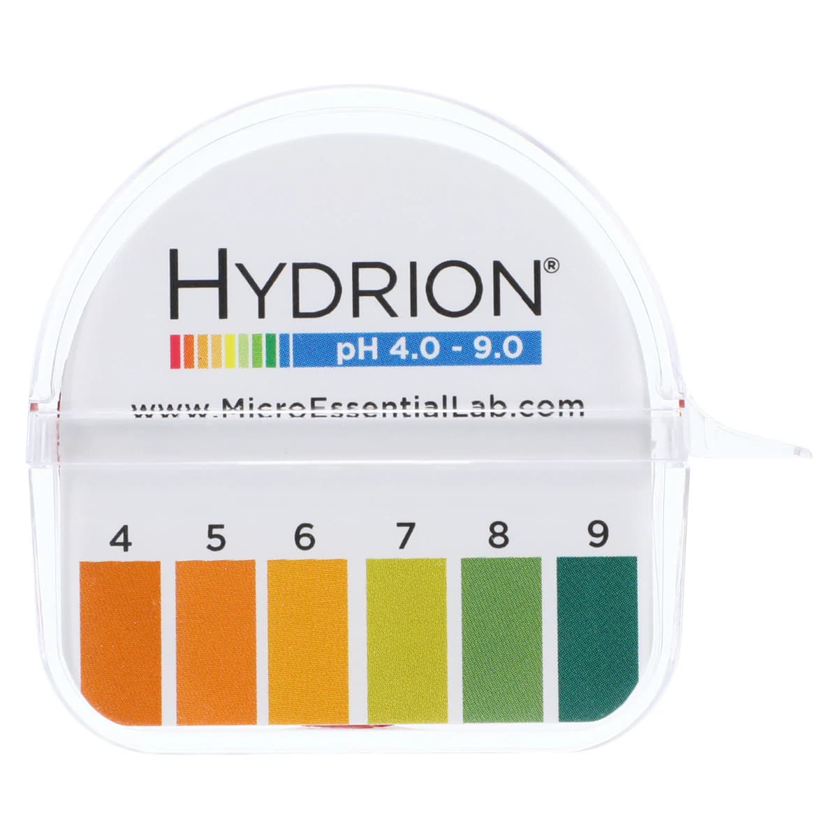 Hydrion pH Test Paper Roll, 4.0-9.0 Range with Color Chart, Single Roll thumbnail 3