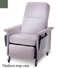 Champion Power Recliner with 2 Side Tables, Pebble Gray - Recliner Power w/2 Side Table - Image 1