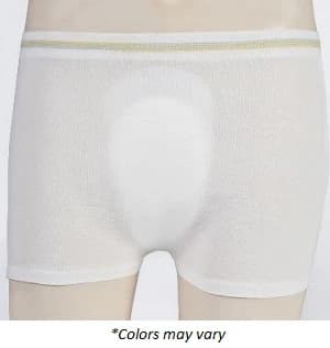 Attends Incontinence Pants, Unisex Adult, XL (40-55"), Seamless Mesh, Nonabsorbent, Green, Washable, 50/Case - Pants Mesh Attends Green - Image 1
