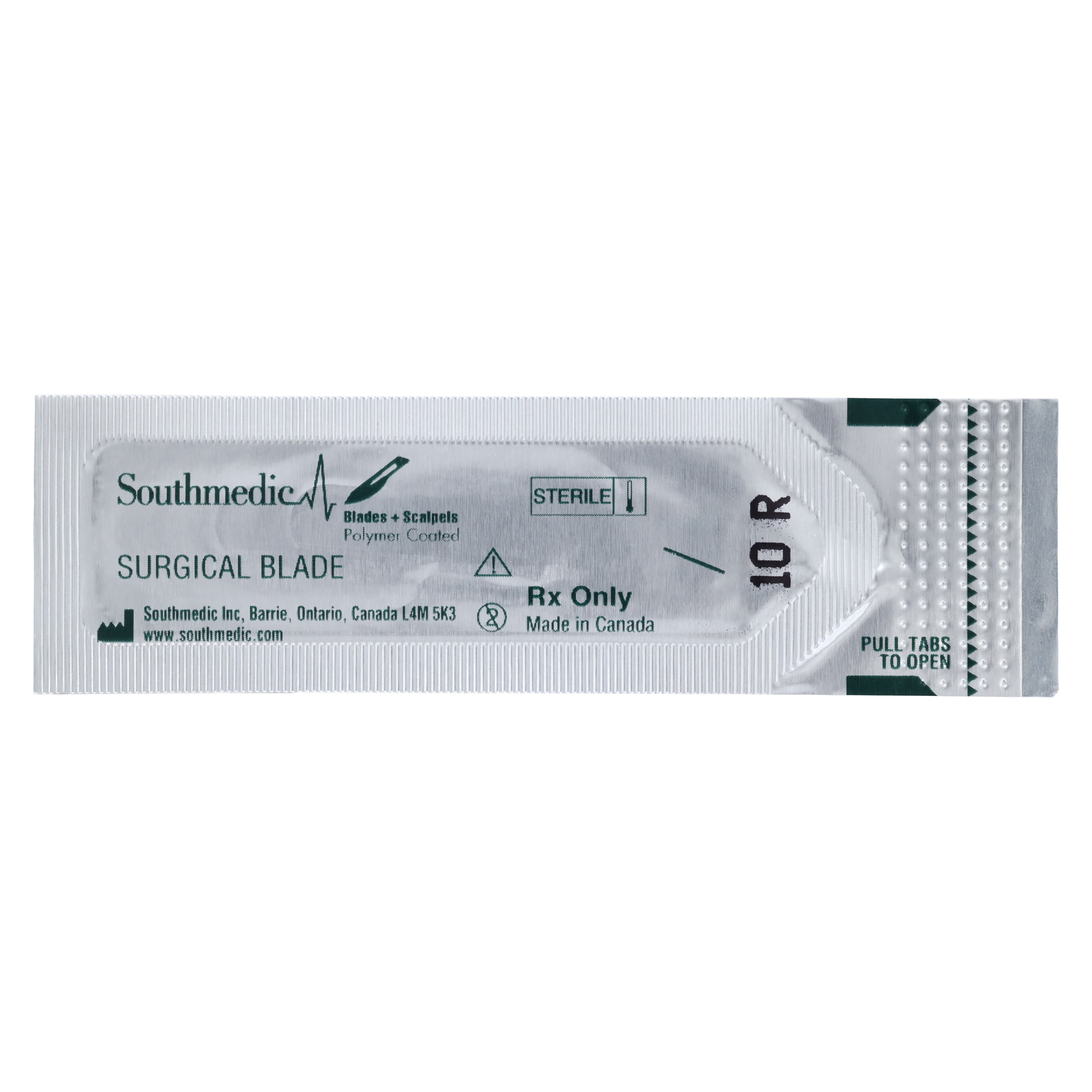 Southmedic Dermaplaning Blade #10R, Stainless Steel with Polymer Coating, Sterile, 50/Bx thumbnail 4