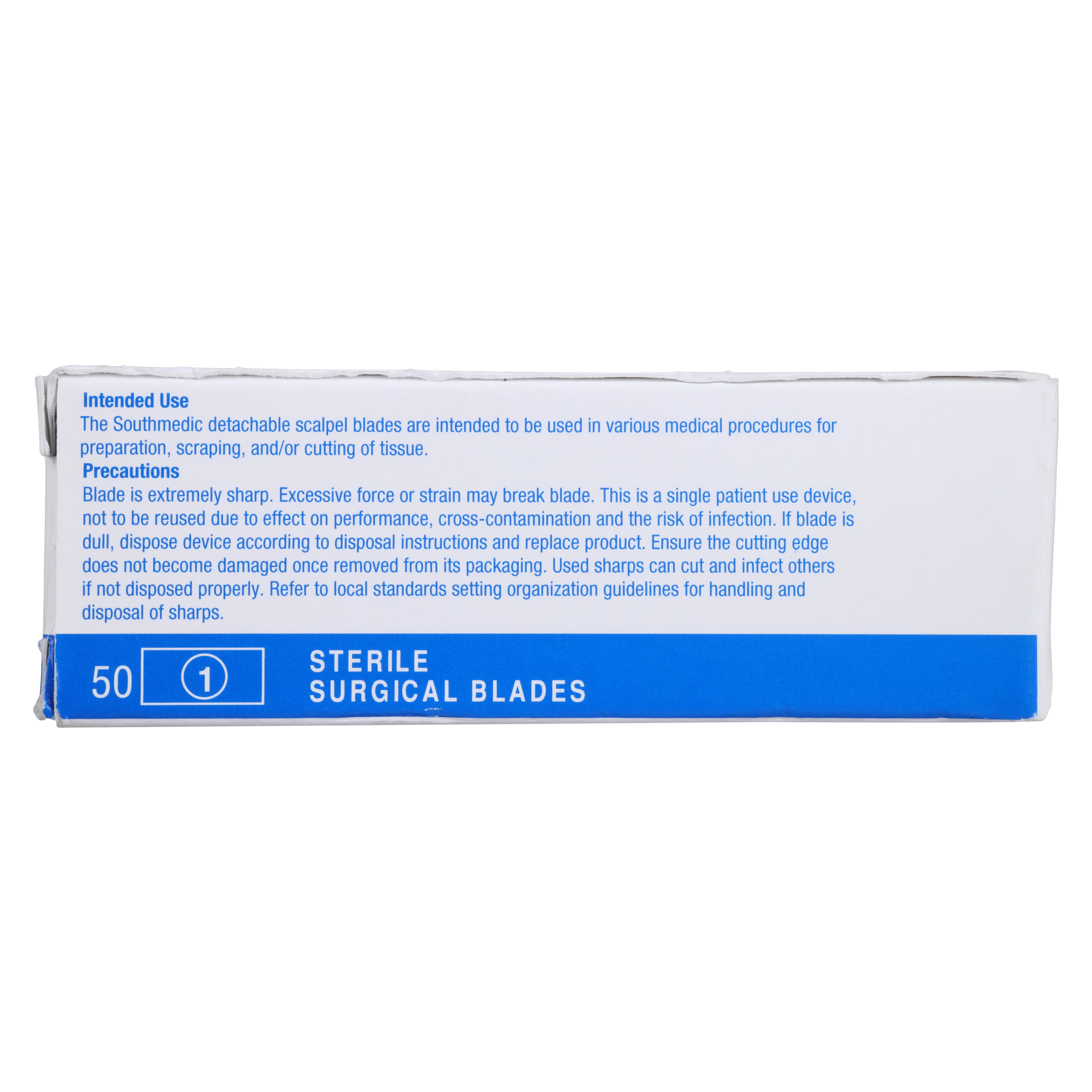 Southmedic Dermaplaning Blade #10R, Stainless Steel with Polymer Coating, Sterile, 50/Bx thumbnail 5