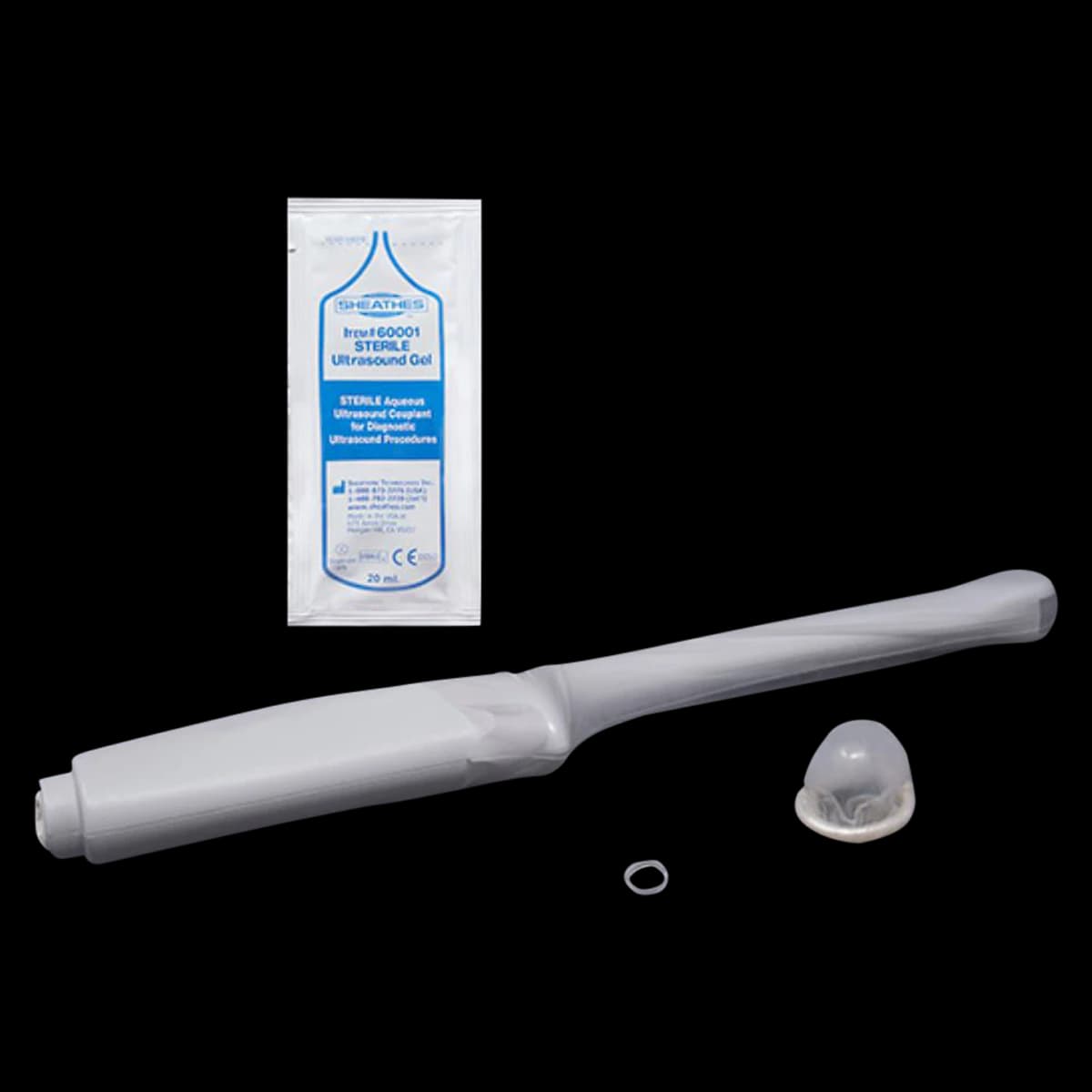 Sheathing Technologies Narrow Probe Cover, Individually Wrapped, 6 Boxes of 100 per Case - Sheath Narrow Indiv Wrp - Image 1