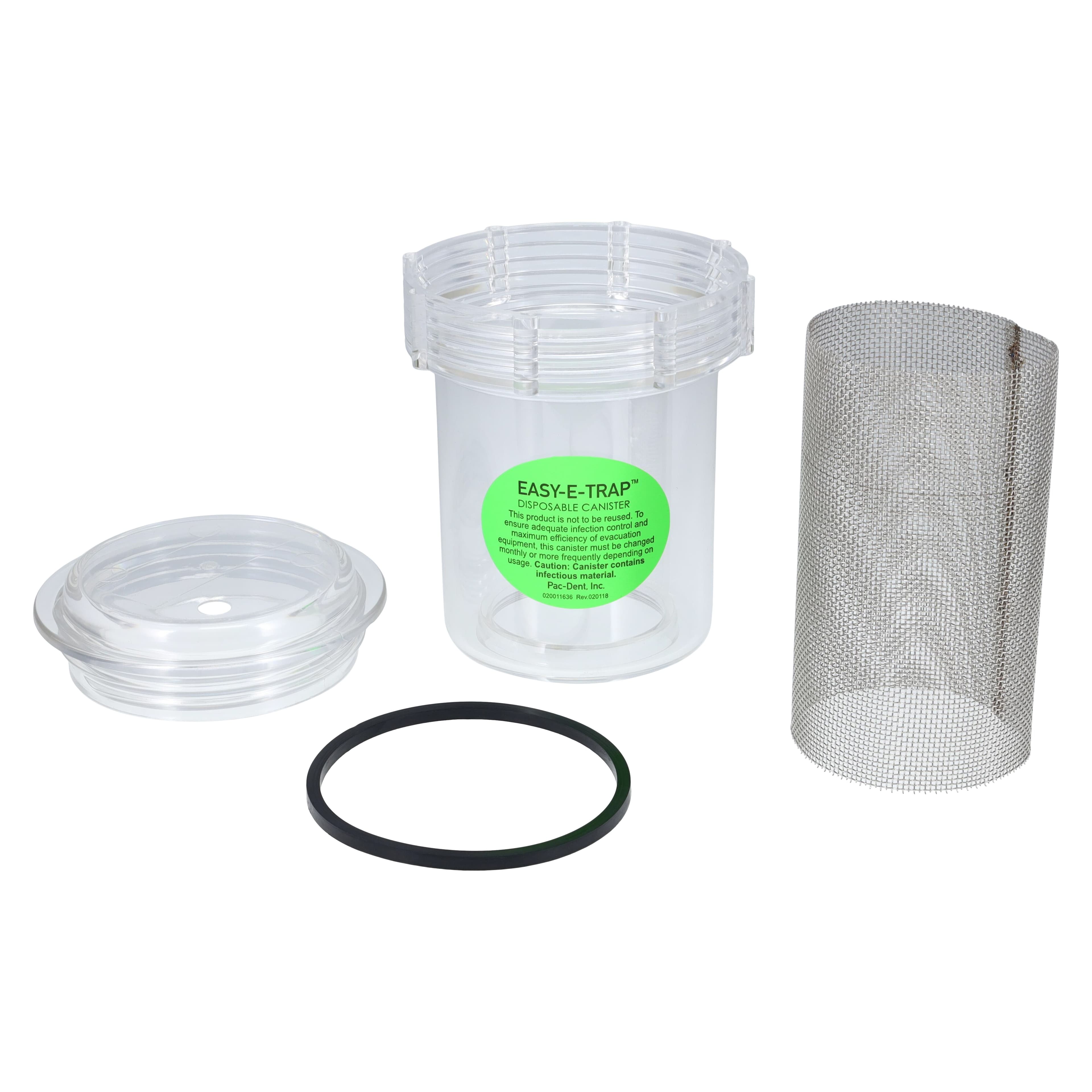 Pac-Dent Easy-E-Trap Disposable Canister #2300, 8/Box, CT2300 thumbnail 5