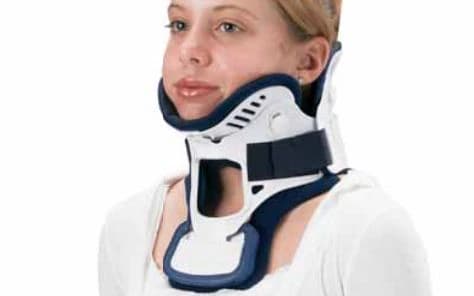 Procare Xtend 174 Miami Jr Cervical Collar with Pads, Pediatric Size 0, Plastic - Miami Jr Collar w/Pads - Image 1