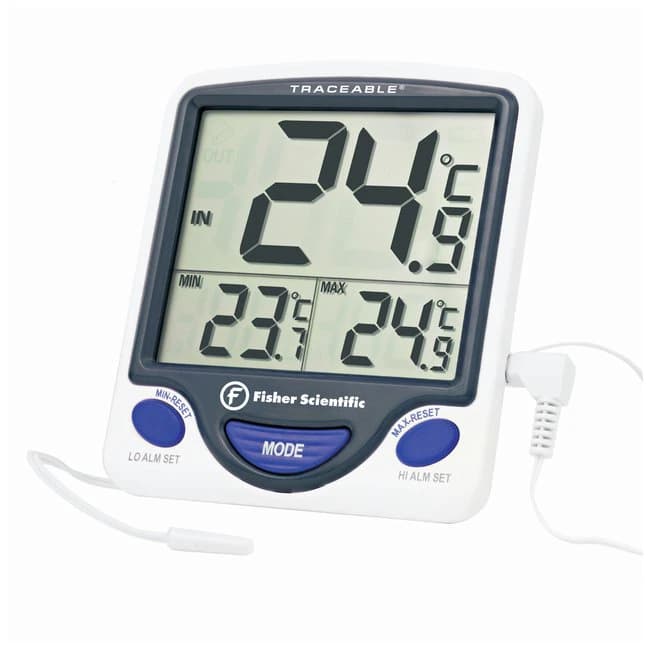 Control Company Traceable Laboratory Thermometer, -50 to 70°C, Refrigerator/Freezer, Each - Thermometer Trace Refrig/Frzr - Image 1