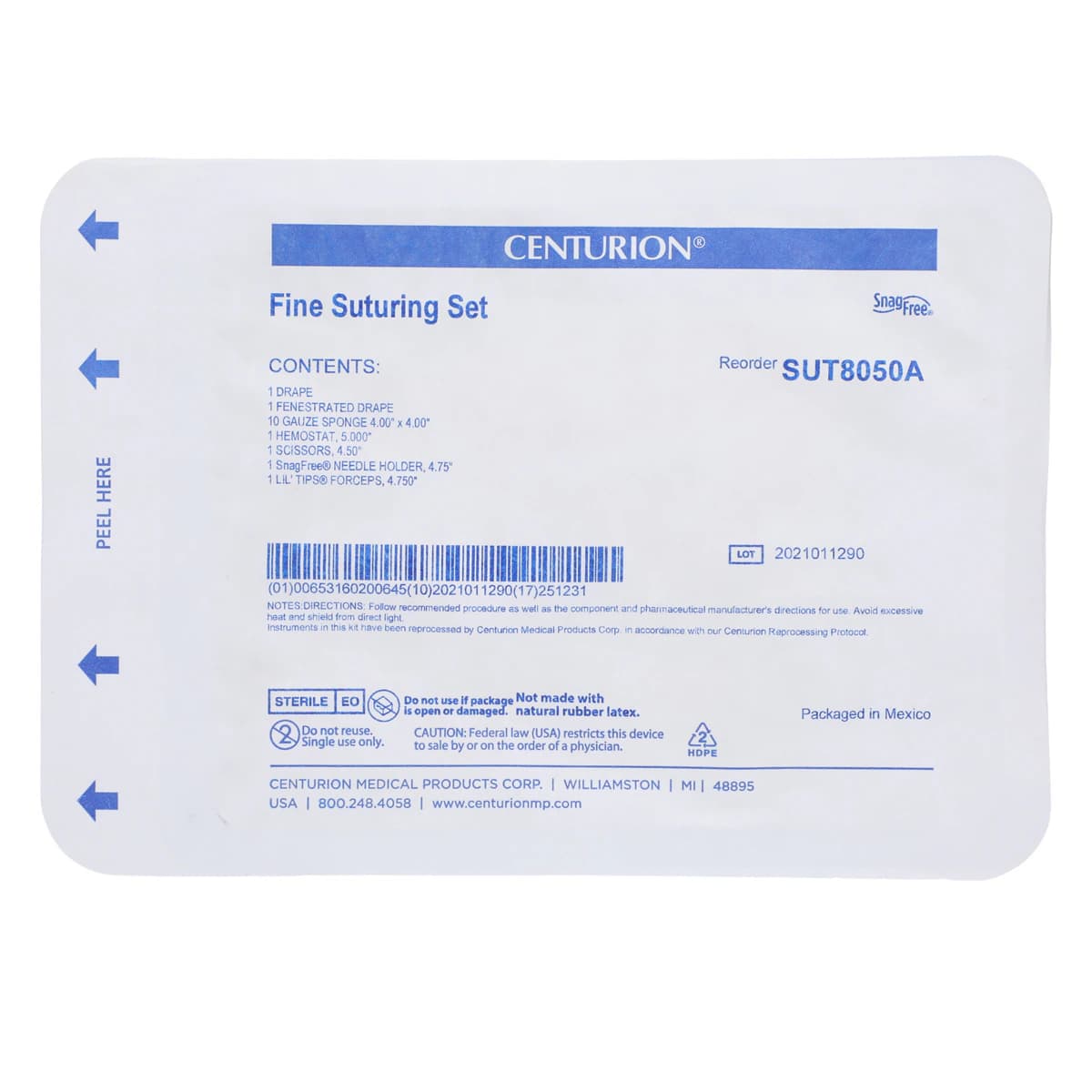 Medline Fine Suturing Kit - Fine Suturing Kit - Image 1