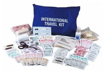 SPC Manufacturing International Empty Travel Bag, 12x8" Blue - INTL Travel Bag Empty - Image 1