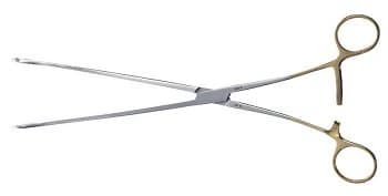 Pilling Surgical Kaiser Pilling Ring Forceps, Straight, 12-5/8" - Pilling Forcep Ring Lng Strt - Image 1