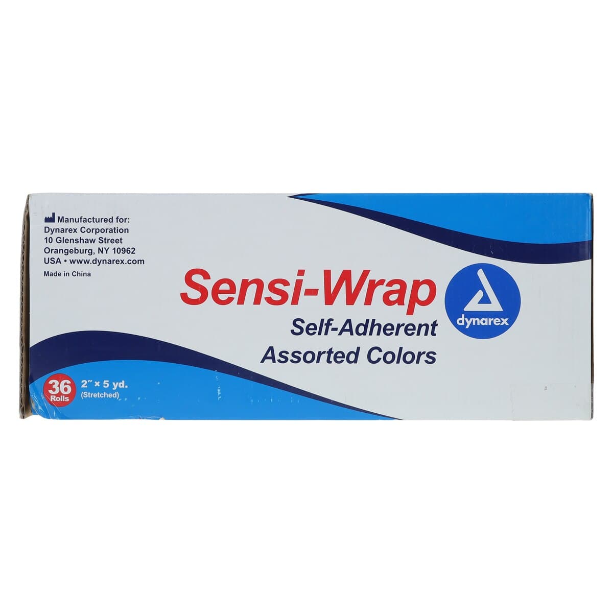 Dynarex Sensi-Wrap Self-Adherent Bandage, Latex Free, 2" x 5 yd, Assorted Colors, 36/Case, #3216 thumbnail 4
