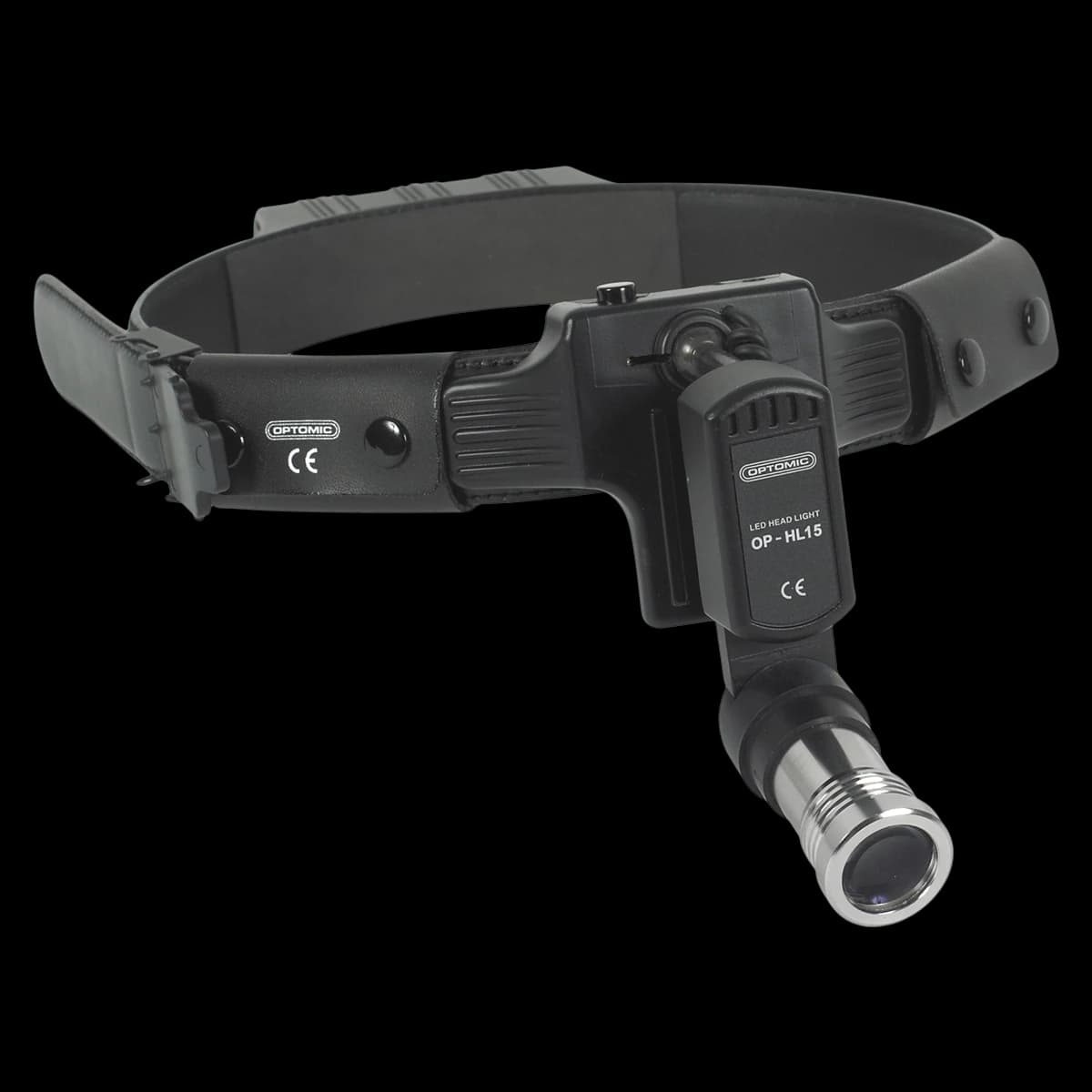 BR Surgical LED Headlight with Leather Headband - Headlight LED Headband Leather - Image 1