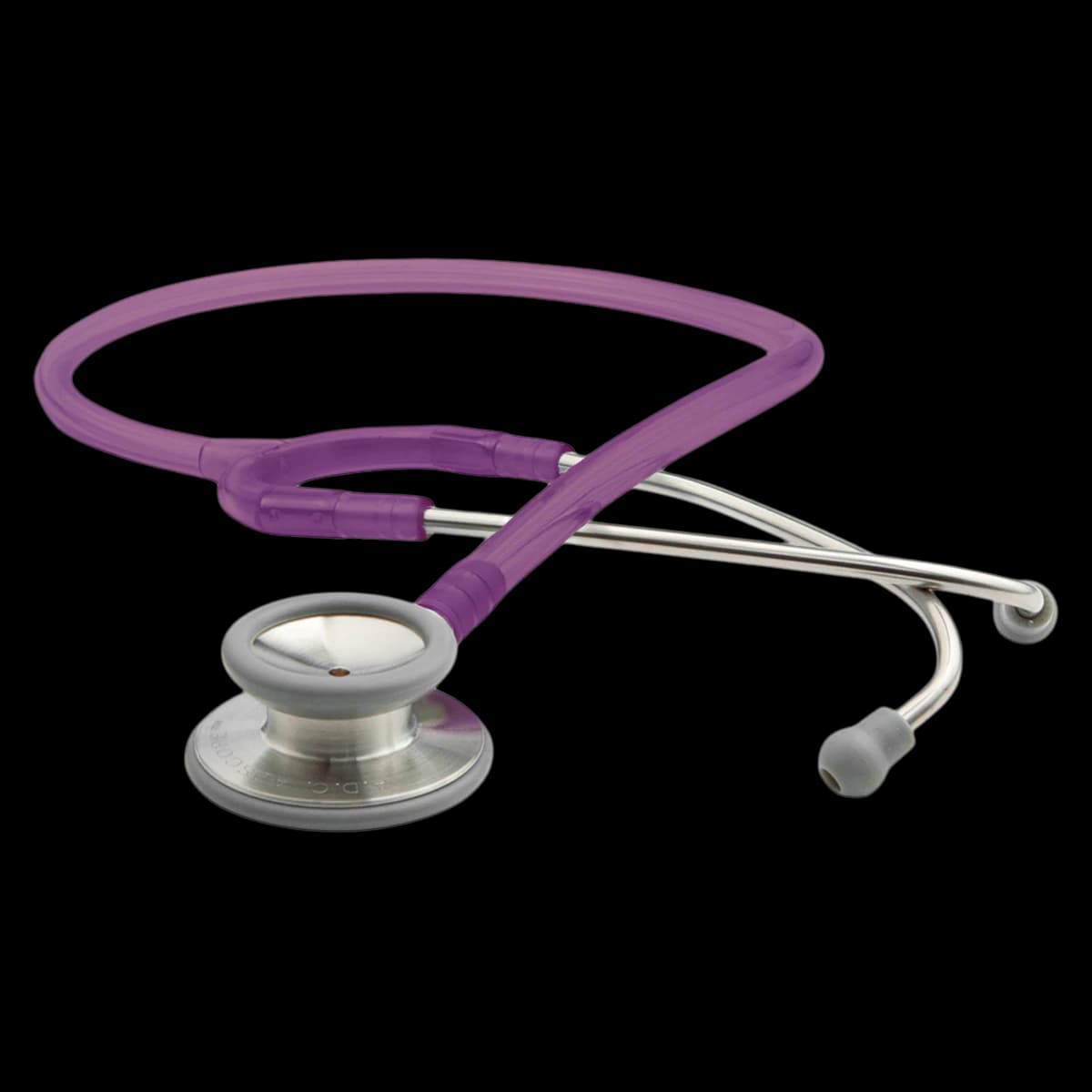 Adscope 603 Classic Stethoscope, Adult, Amethyst, Single Lumen Tubing, 22" - Adscope 603 Stethoscope 22" - Image 1