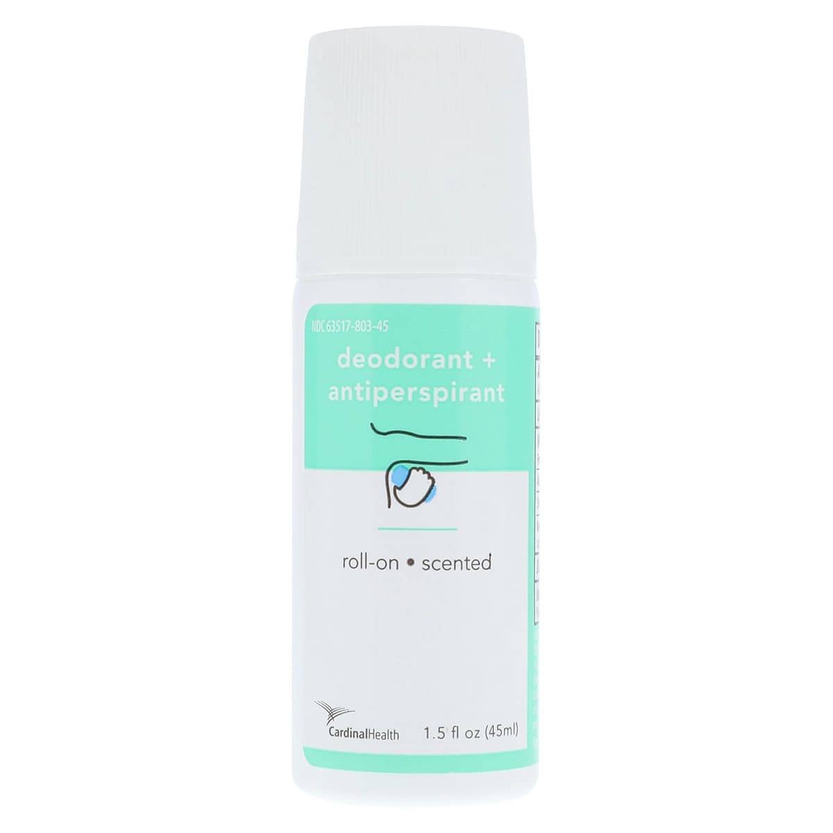 Cardinal Health Roll-On Deodorant, Scented, 96/Case - Deodorant Antipersprnt Scented - Image 1