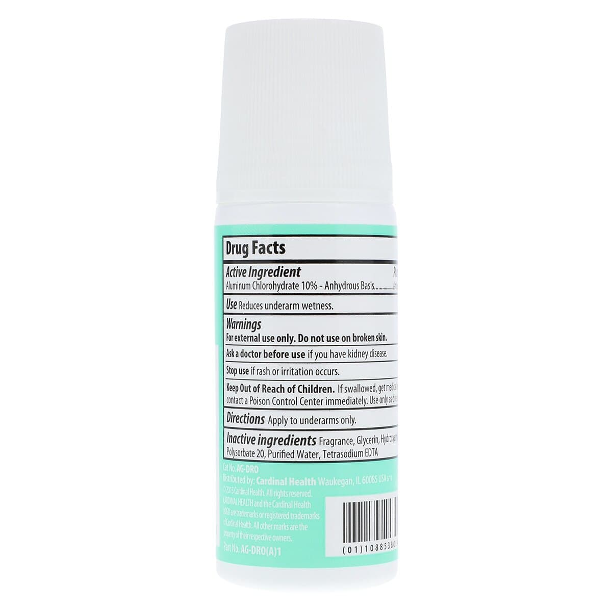 Cardinal Health Roll-On Deodorant, Scented, 96/Case thumbnail 3