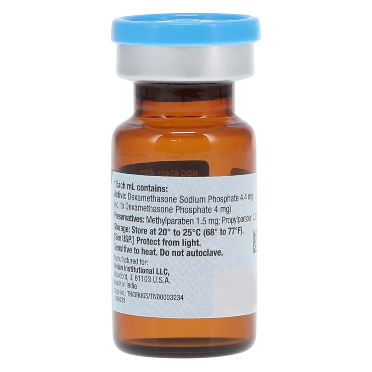 Dexamethasone Sodium Phosphate Injection 4mg/mL, MDV, 5mL, 25/Package thumbnail 4