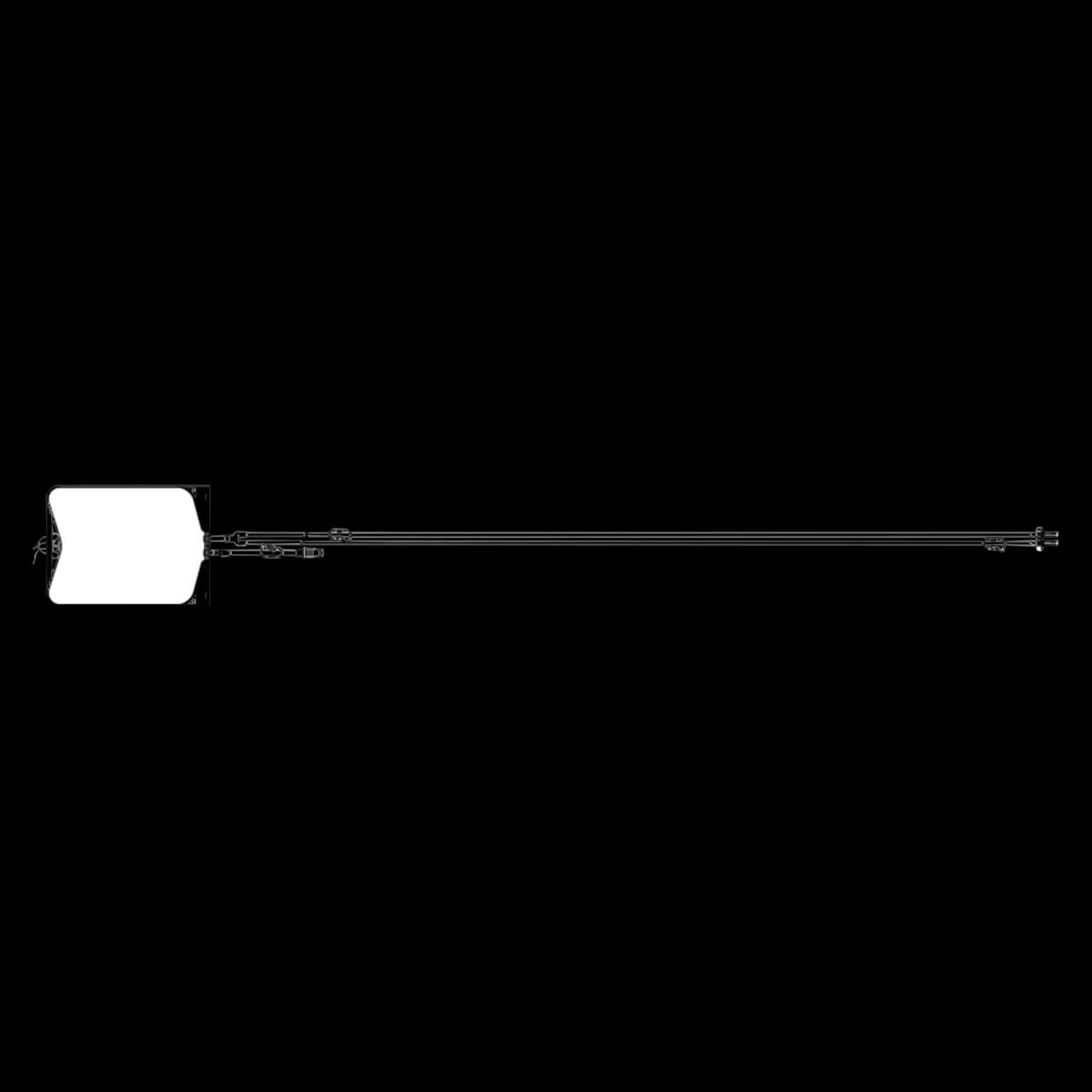 ICU Medical Irrigation Set T-U-R with Reservoir, 20/Case - Irrigation Set T-U-R w/ Rsrv - Image 1