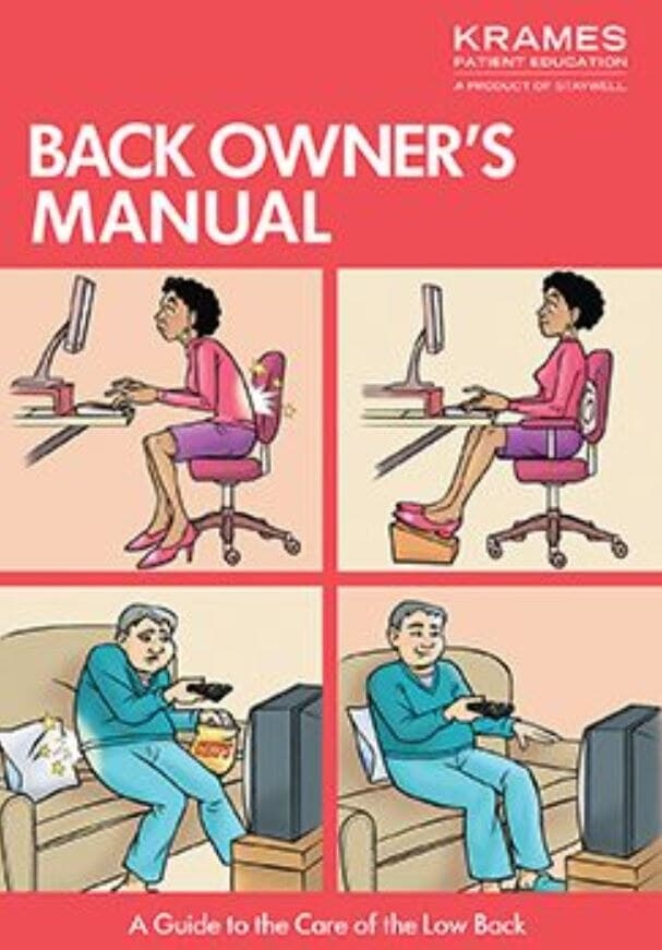 Back Owner's Manual Educational Booklet, 16 Pages, Each - Manual Edu Back Owner's Manual - Image 1