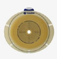 Coloplast SenSura Flex 2-Piece Double Layer Barrier, Cut-to-Fit, Yellow, 5/8"-2" - Barrier Skin SenSura CutToFit - Image 1