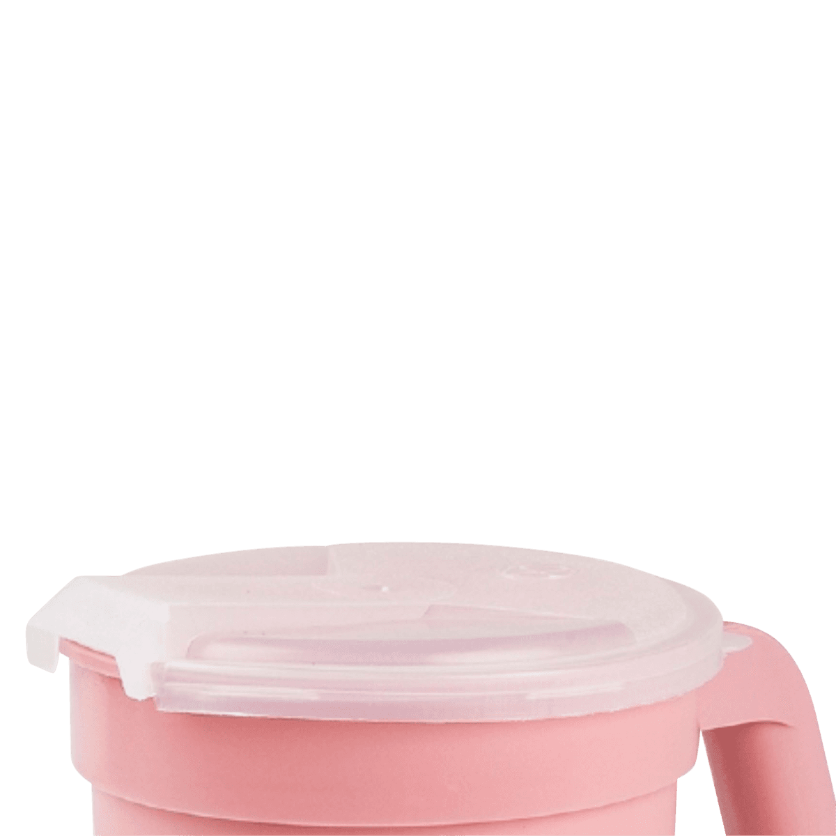 Medegen Plastic Pitcher Lids, Translucent, Reusable, 28 oz - Lids f/Pitcher - Image 1