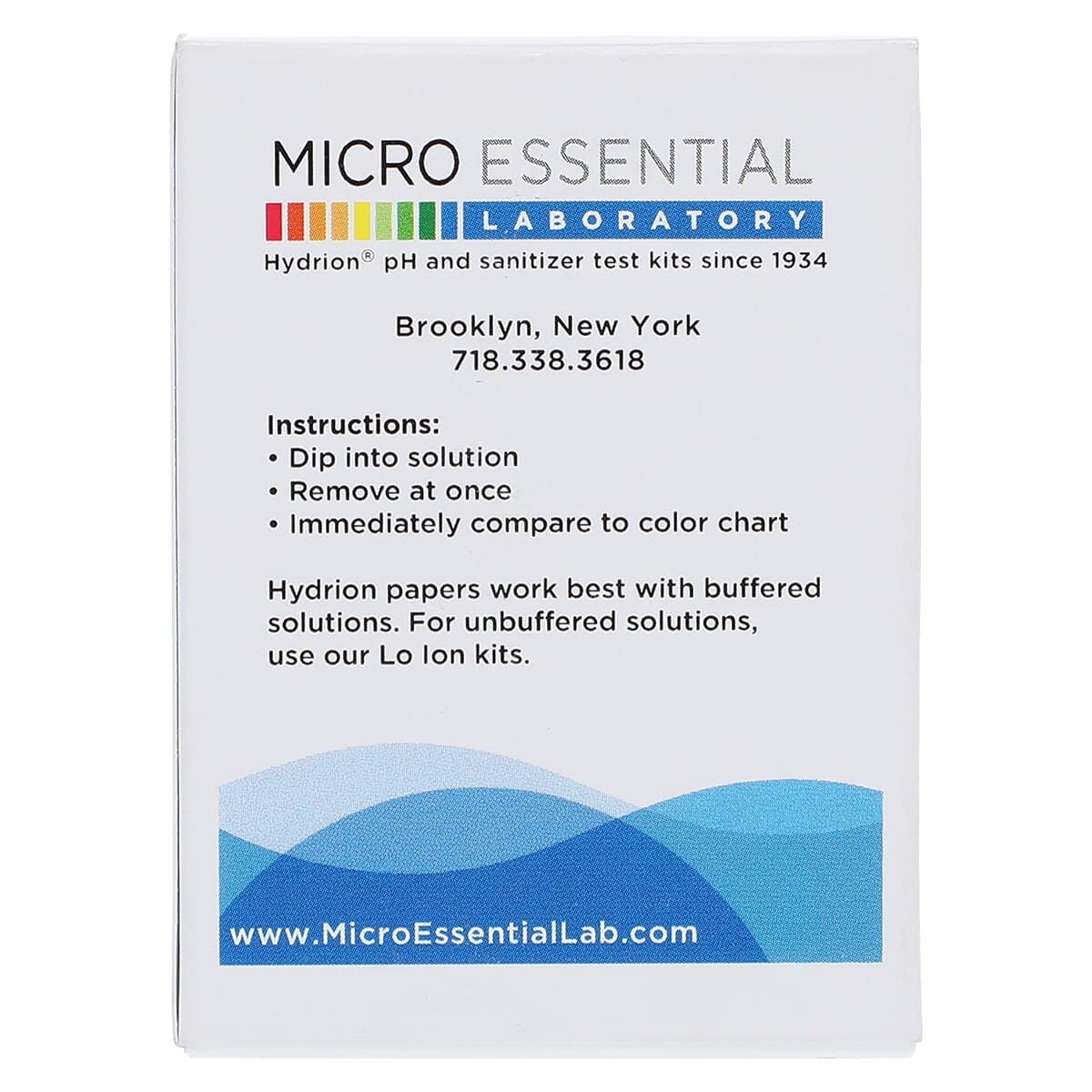 Hydrion pH Test Strips, 1-14 Range with Color Chart, 2 Rolls/Package thumbnail 7