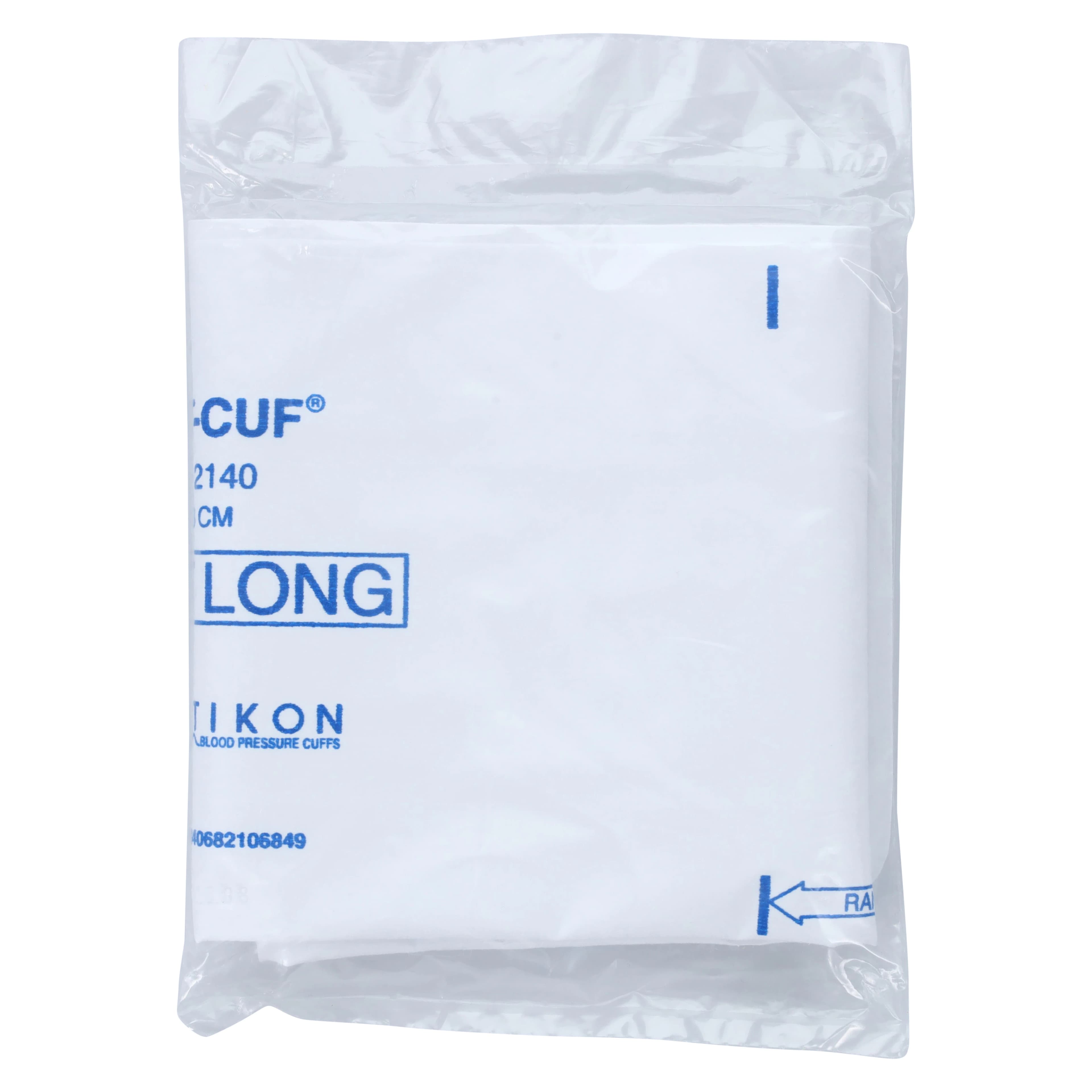Critikon Soft-Cuf Blood Pressure Cuff, 23-33 cm, White/Navy Blue, Latex-Free, 20/Box thumbnail 2