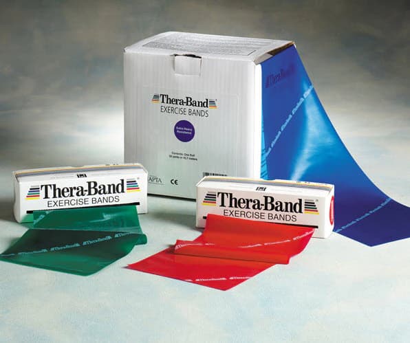Thera-Band Exercise Band, Green, Medium Resistance, 50 yd Roll - Thera-Band Green 50Yd - Image 1