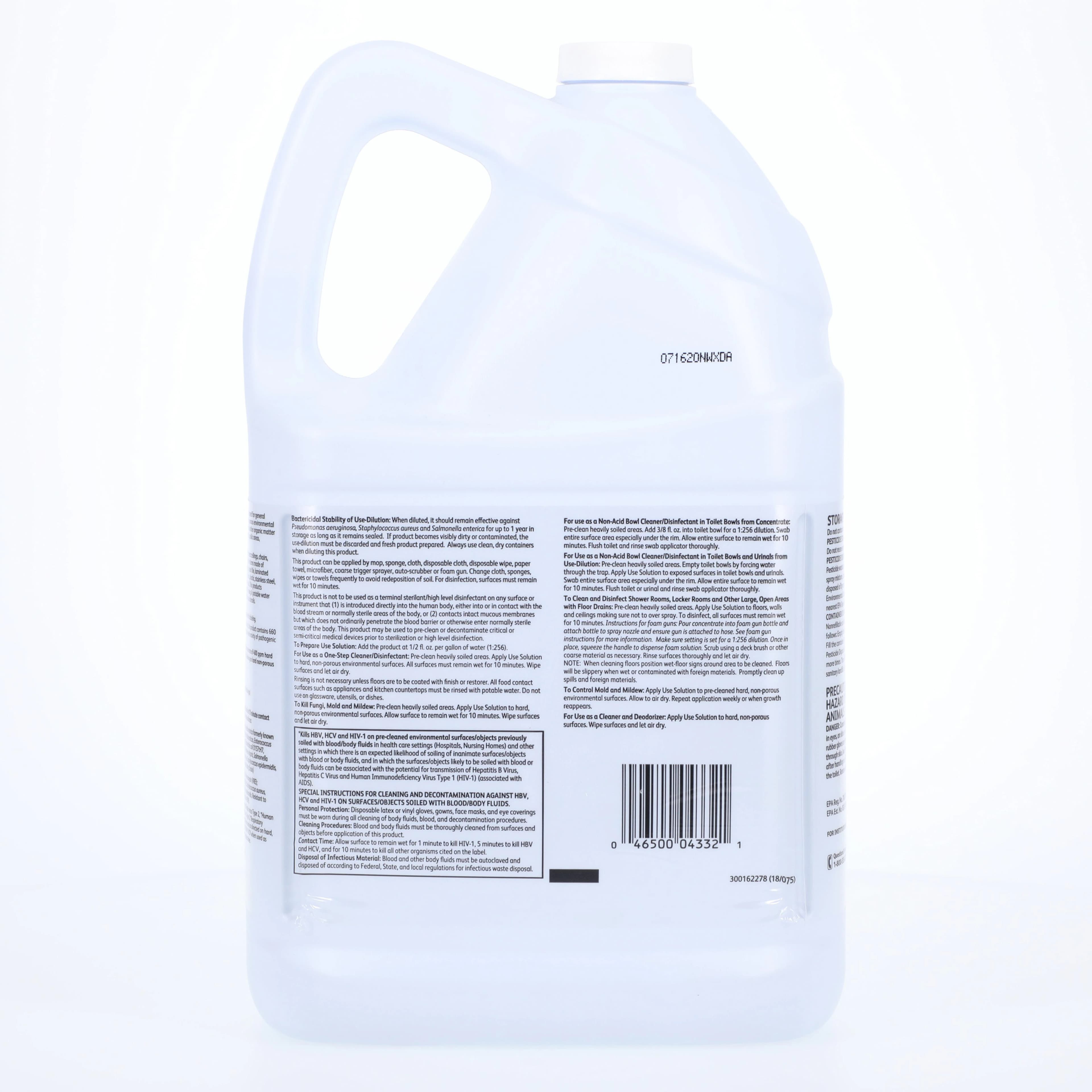 Diversey Virex II 256 Solution Disinfectant, Mint, 1 Gallon, Each thumbnail 2