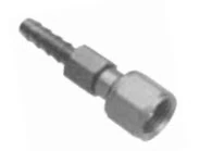 DISS Oxygen Connector for Hose Barb, Metal, Each - Connector DISS f/Hose Barb - Image 1