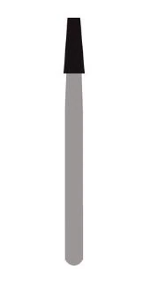 Kerr Blu-White Operative Carbide Bur, Tapered Fissure Cross Cut, Flat End, Friction Grip Oral Surgical (FGOS), Size #702, 1.6 mm Diameter, 25 mm Shank, 5/Pkg - Blu-White Operative Carbide Burs – Tapered Fissure Cross Cut FGOS, 25 mm Shank Length, 5/Pkg - Size #702, 1.6 mm Diameter - Image 1