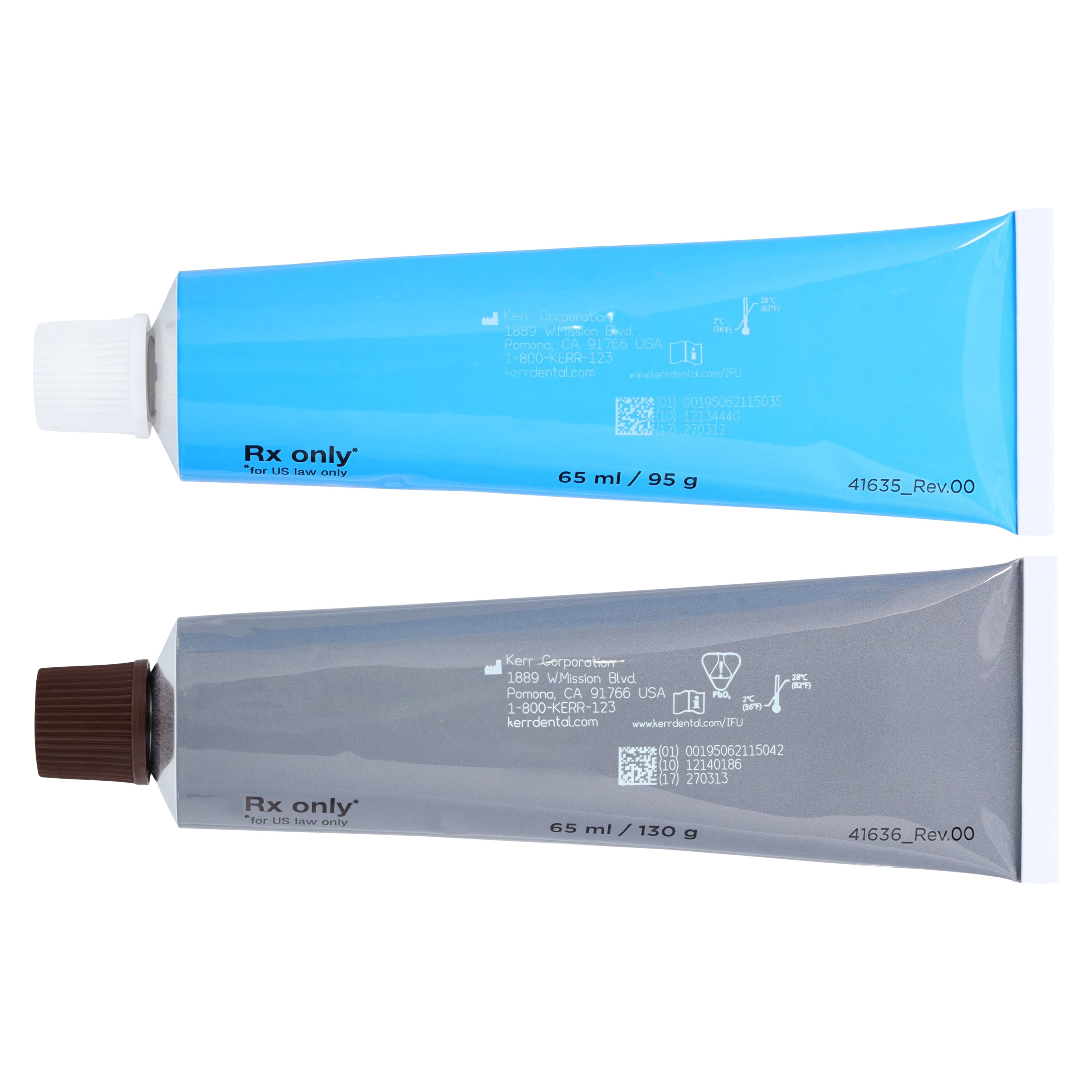 Kerr Permlastic Light Body Polysulfide Impression Material, Standard Package (1 Tube Base 95g, 1 Tube Catalyst 130g, Mixing Pad), #00678 thumbnail 3