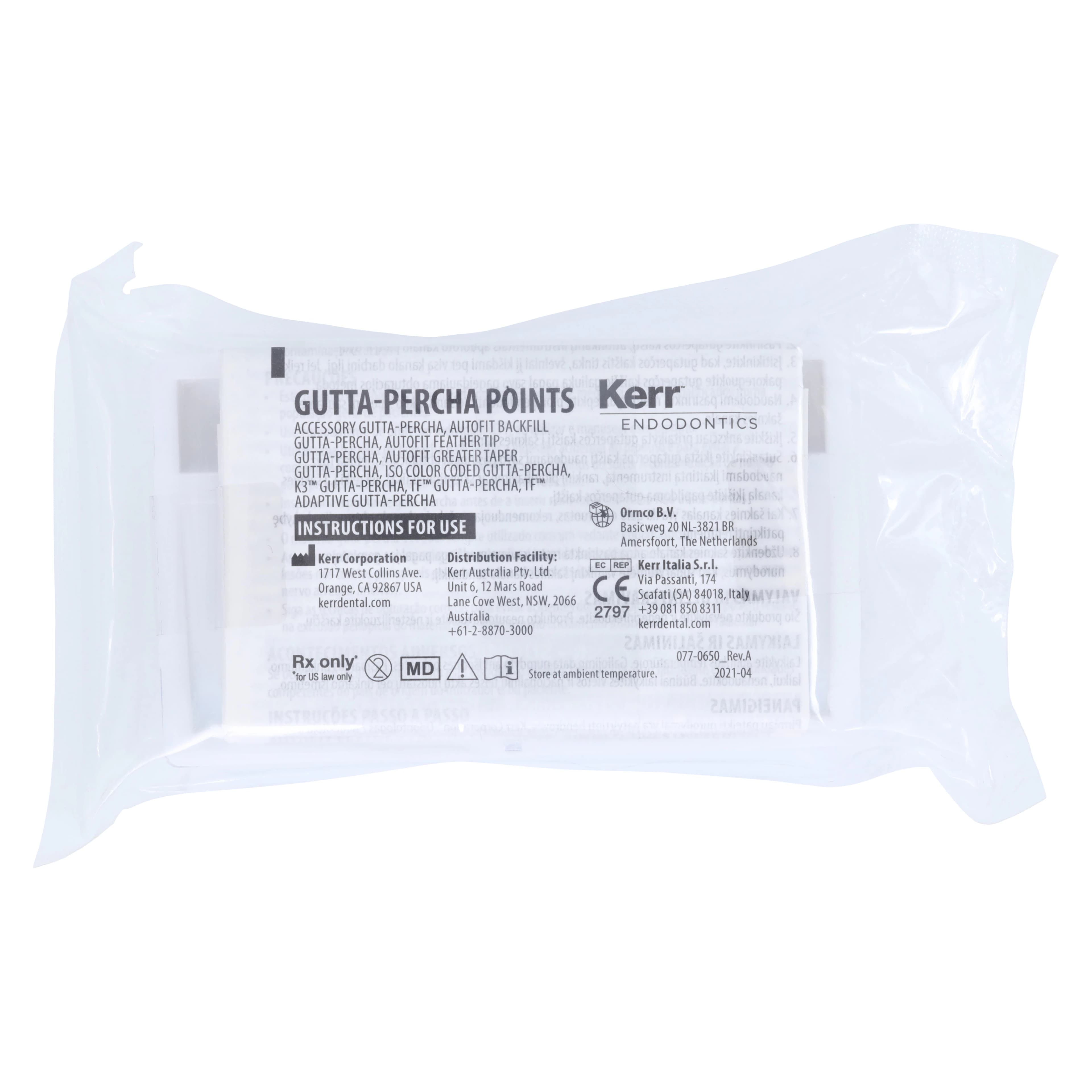 K3/K3XF Gutta Percha Points, 0.04 Taper, Size #30, Blue, 50/Pk, 825-0430 thumbnail 7