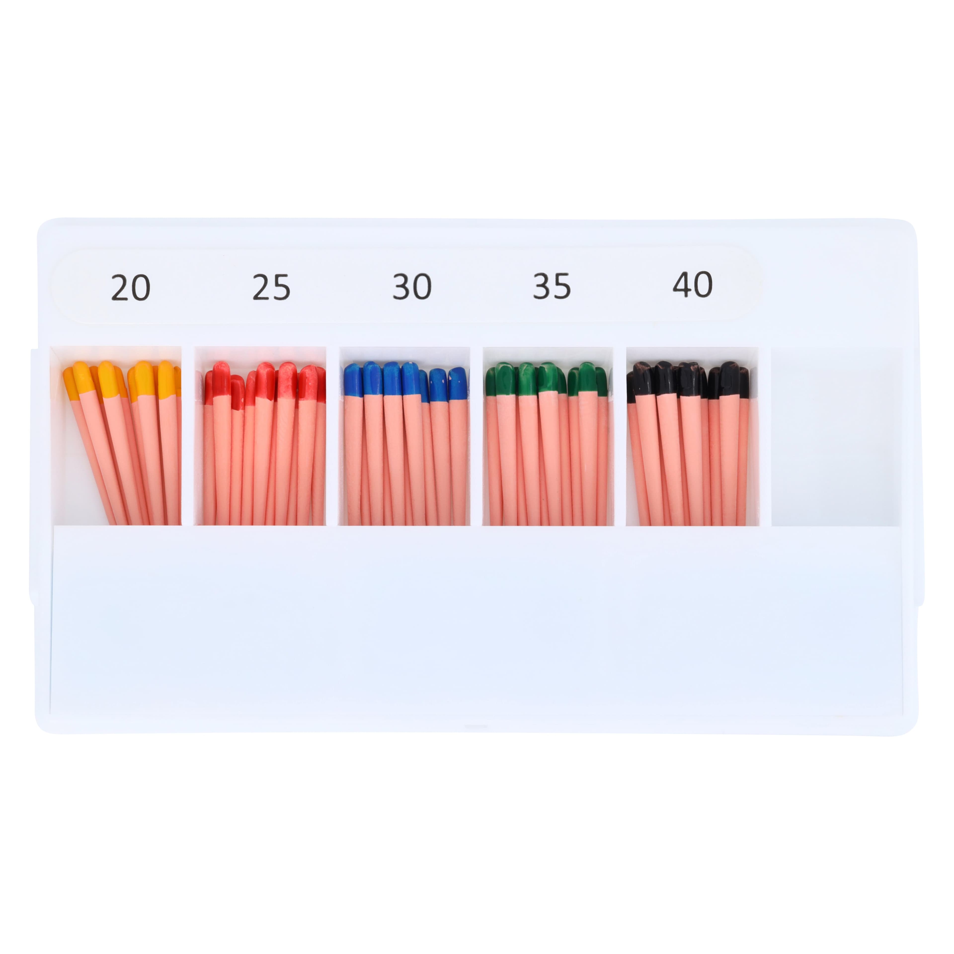 K3/K3XF Gutta Percha Points, 0.06 Taper, Assorted #20-40, 50/Pk, 825-0600 thumbnail 5