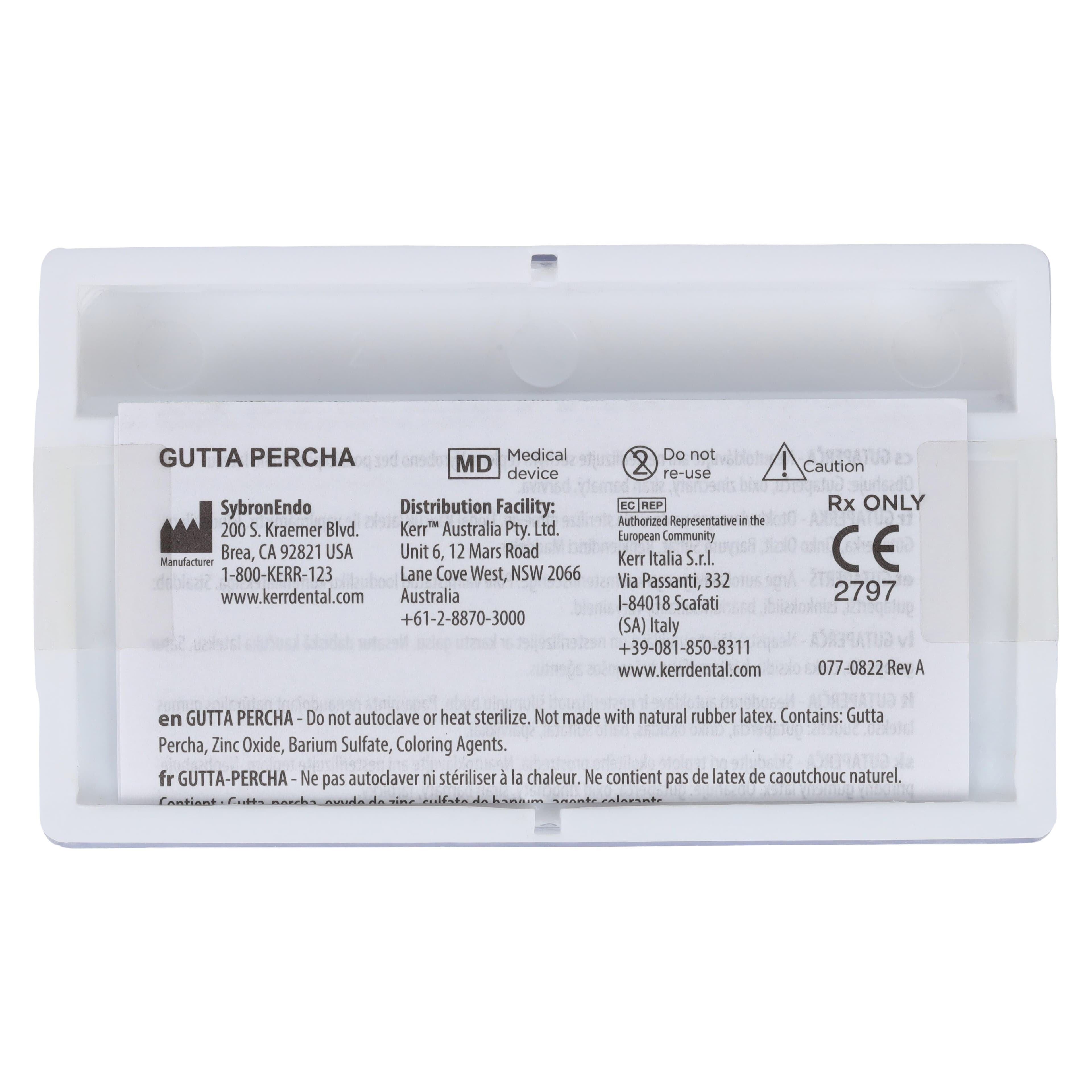 K3/K3XF Gutta Percha Points, 0.06 Taper, Size #30, Blue, 50/Pk, 825-0630 thumbnail 2