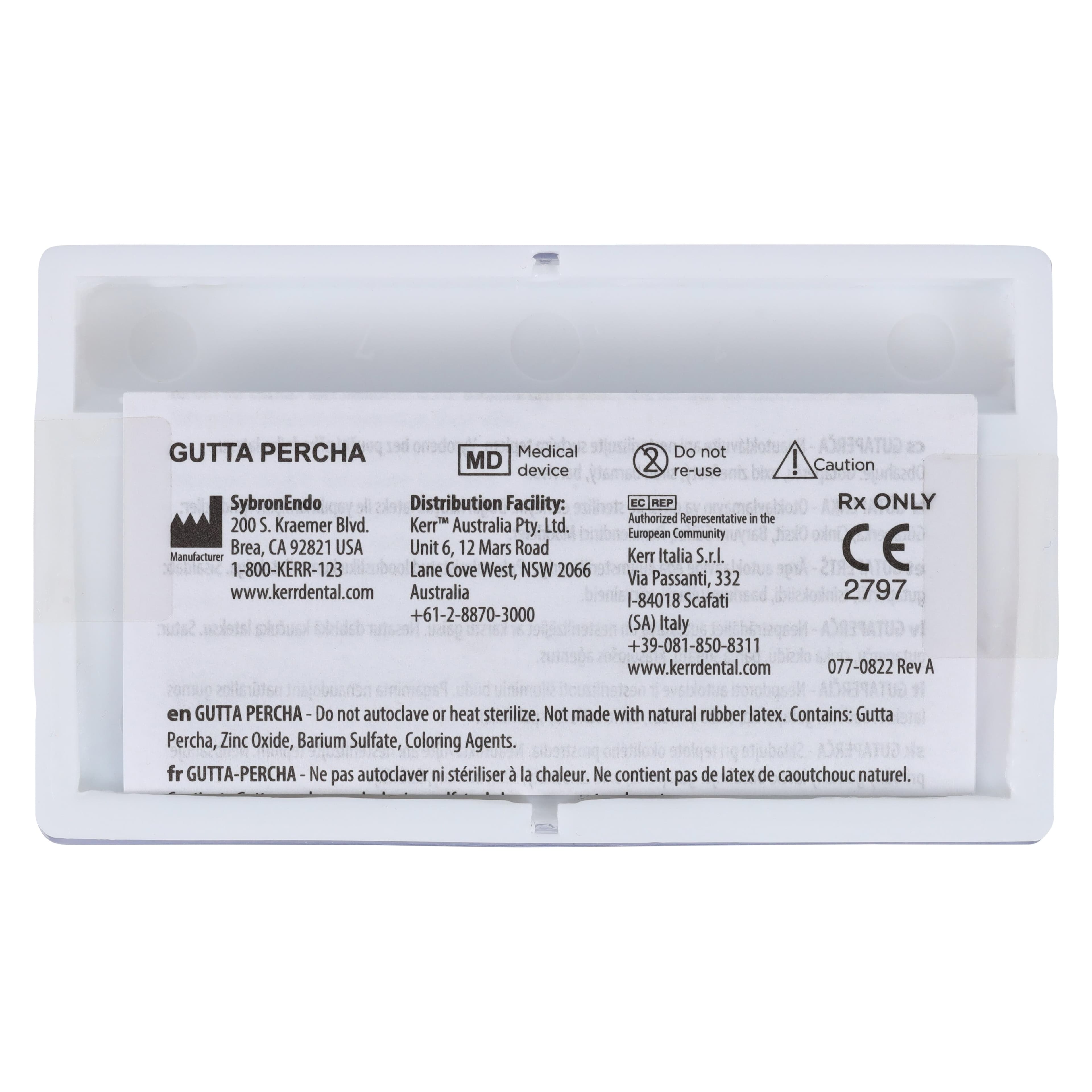 K3/K3XF Gutta-Percha Points, 0.06 Taper, Size 35, Green, 50/Pk, 825-0635 thumbnail 2