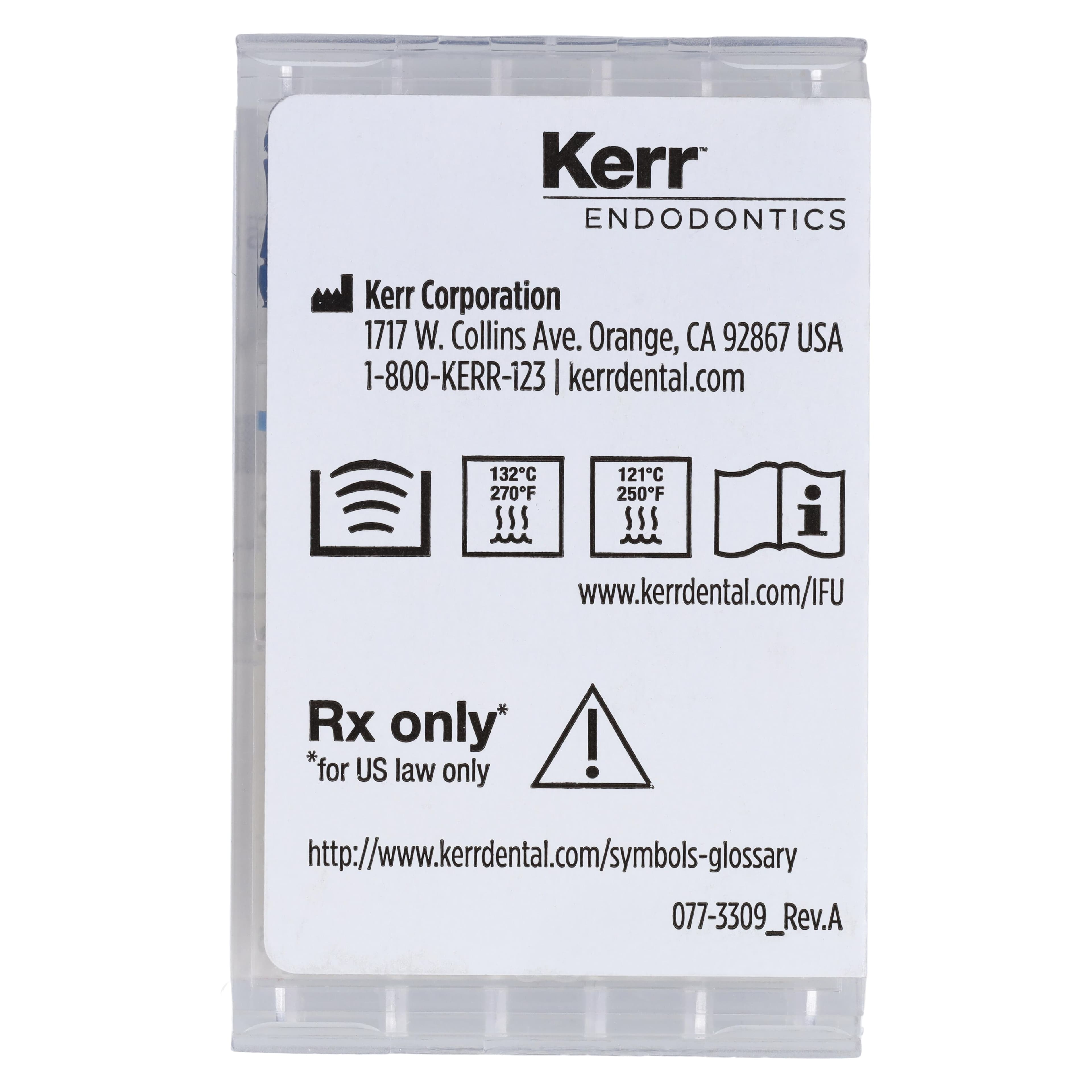 Kerr K-Flex Files, Stainless Steel, Size #30, 25mm, Blue, 6/Pack, 15142 thumbnail 6