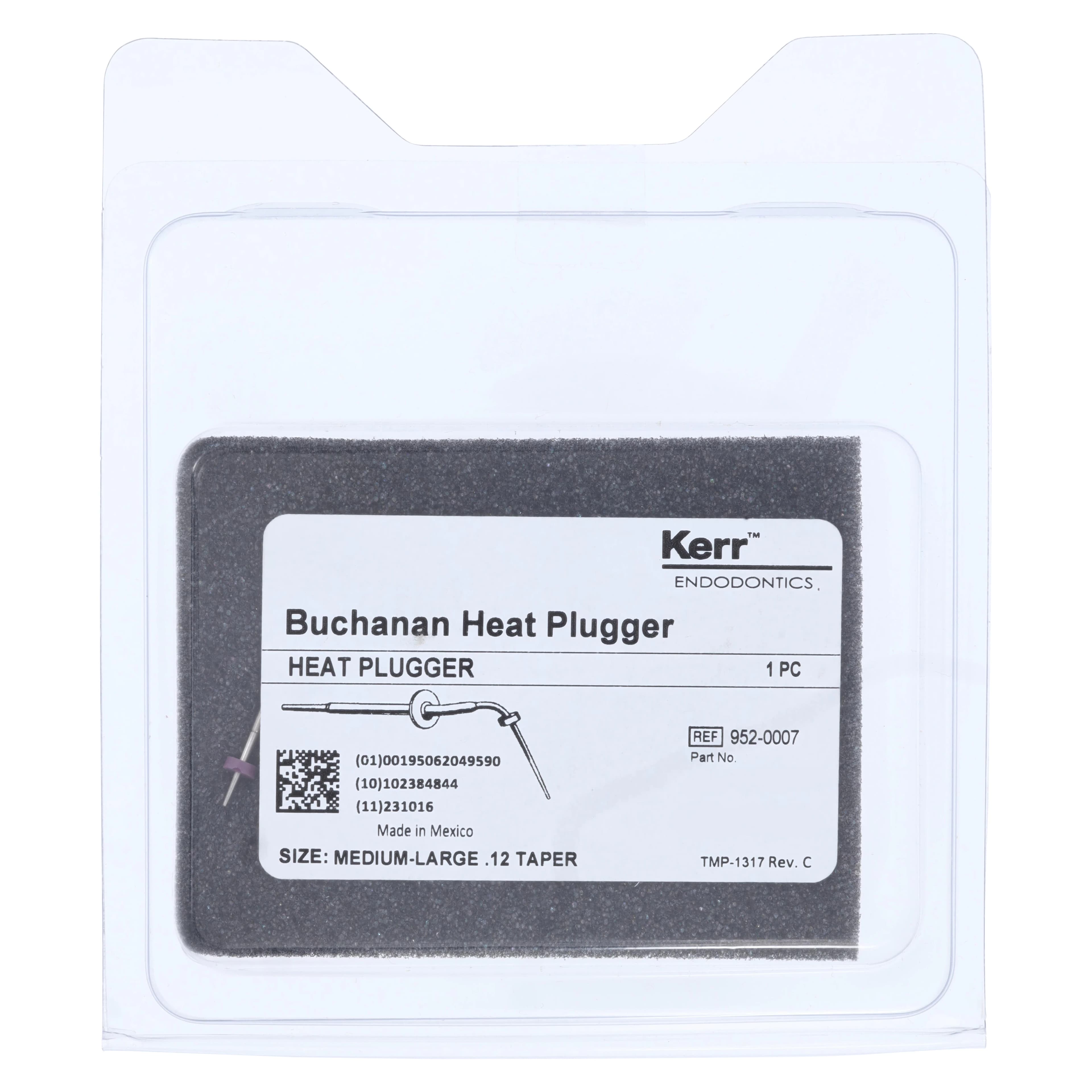 Kerr Buchanan System B Heat Plugger, Medium-Large, .12 Taper, 952-0007 thumbnail 2