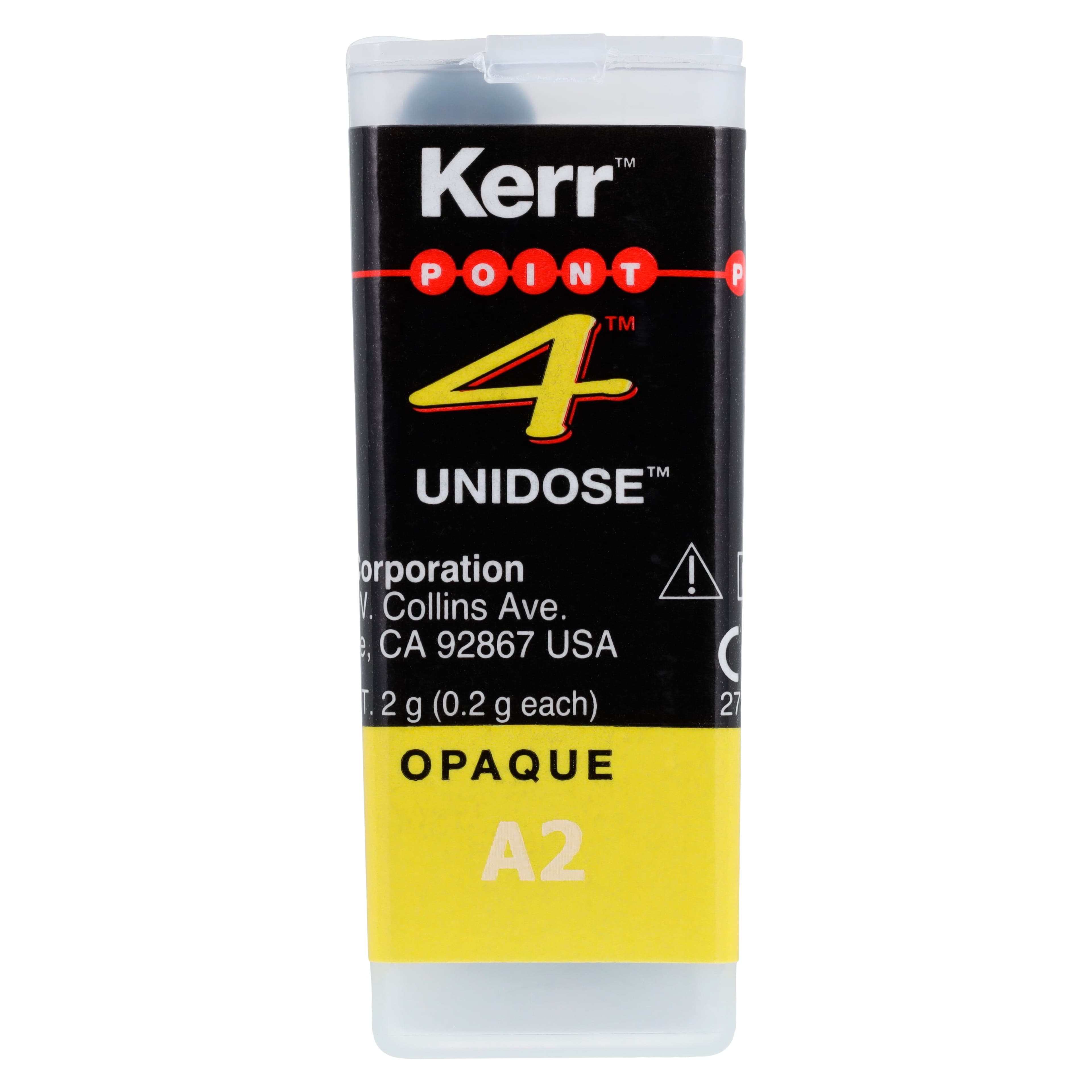 Kerr Point 4 Optimized Particle Composite Unidose Refill, A2 Opaque, 0.2 g, 20/Box, #31368 thumbnail 3