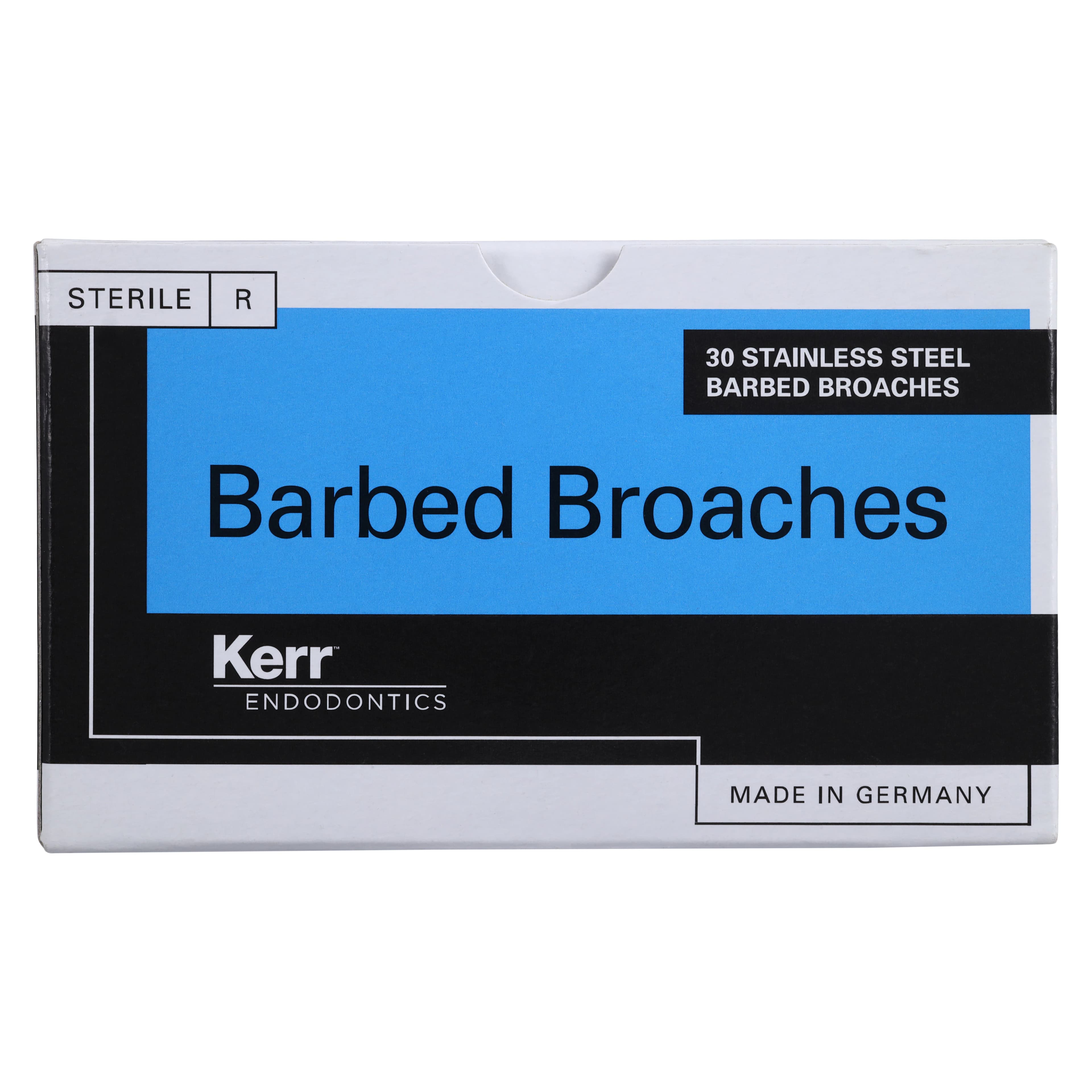 Kerr Barbed Broaches, Coarse, Black, 21 mm, Sterile, 30/Pkg, #17013 thumbnail 3