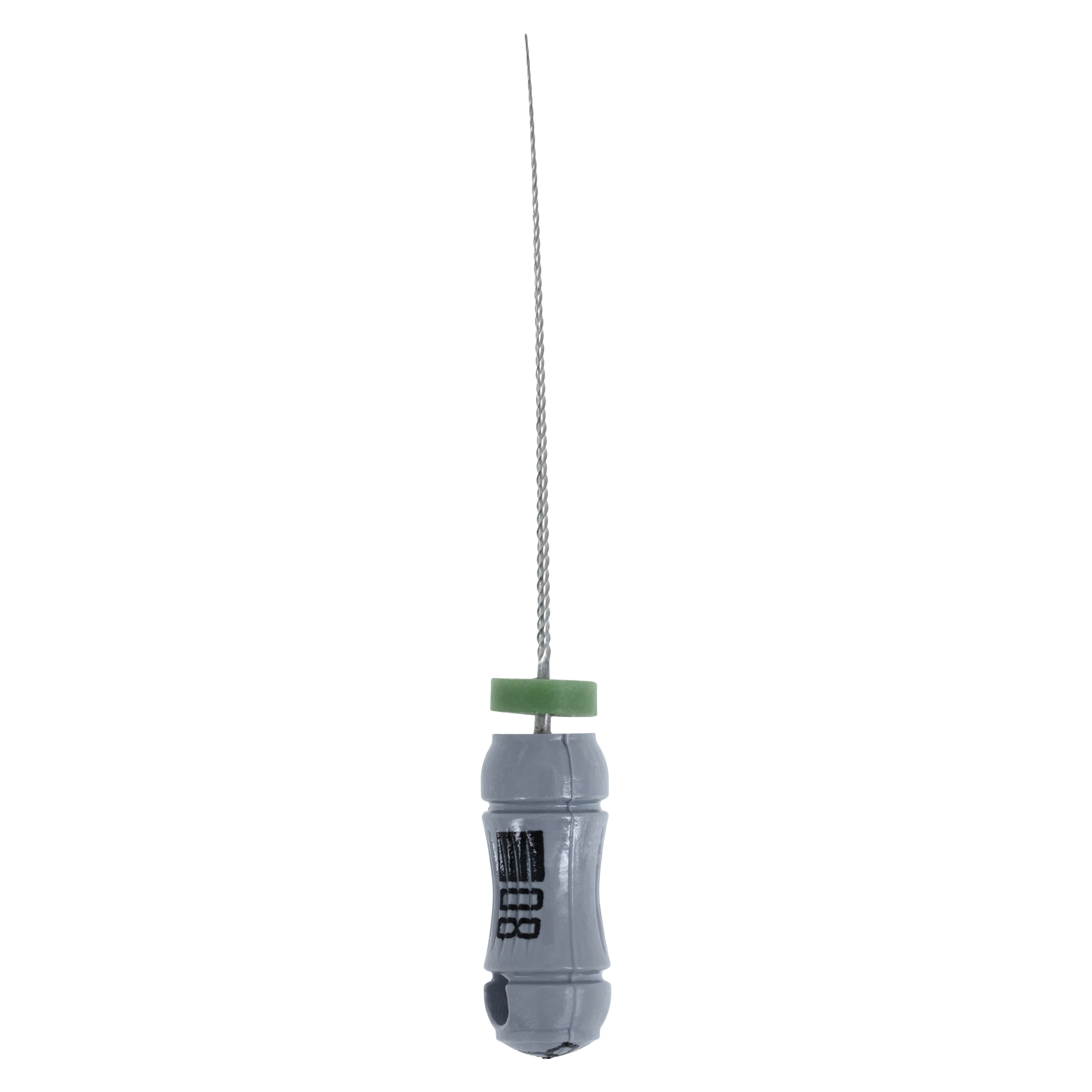 SybronEndo K-Files Stainless Steel 21mm #08, Gray, 6/Pack, 14127 - SybronEndo K-Files SS 21mm #08 6/Bx - Image 1