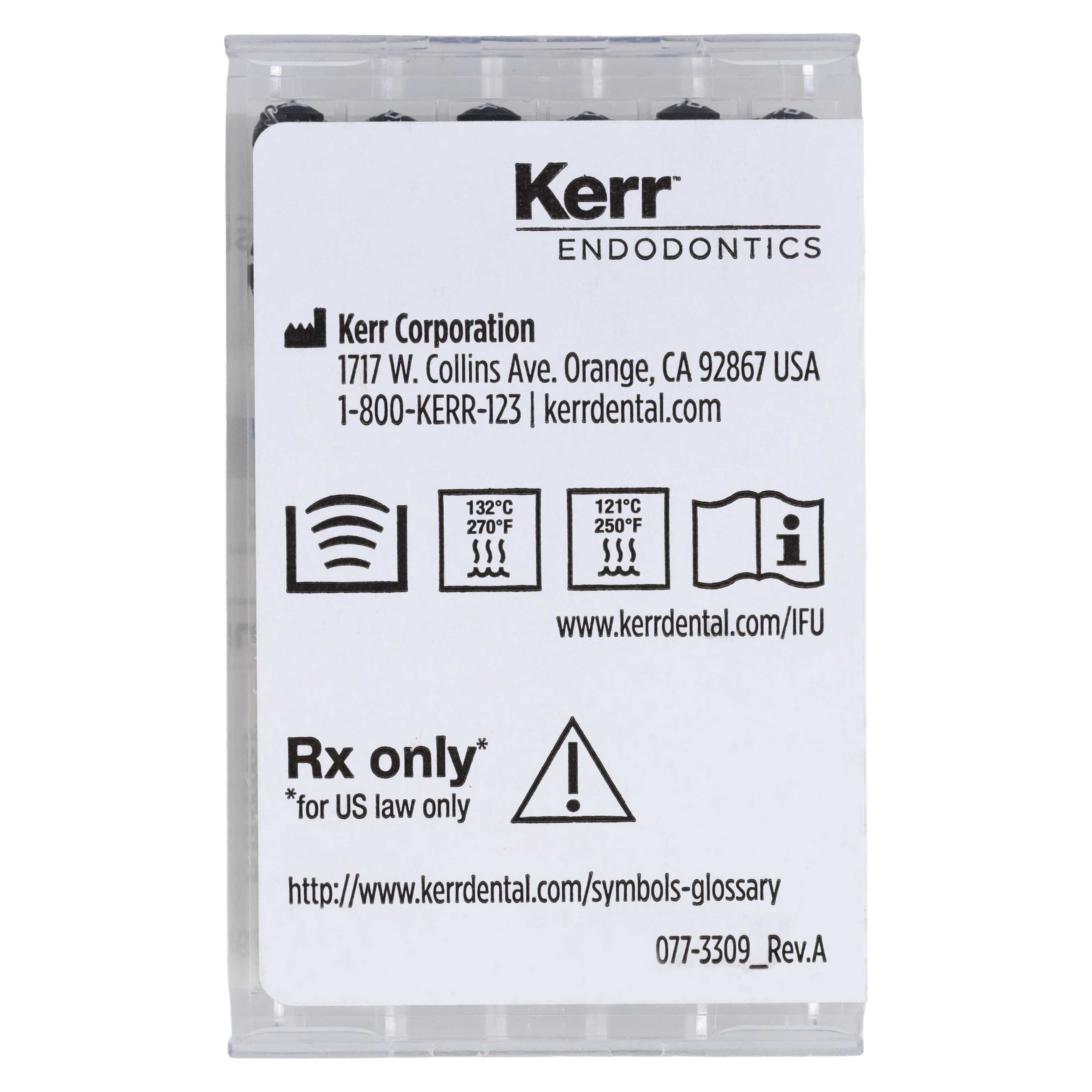 Kerr K-Flex Endodontic Files, Stainless Steel, Size #40, 25mm, Black, 6/Pack, 15150 thumbnail 6