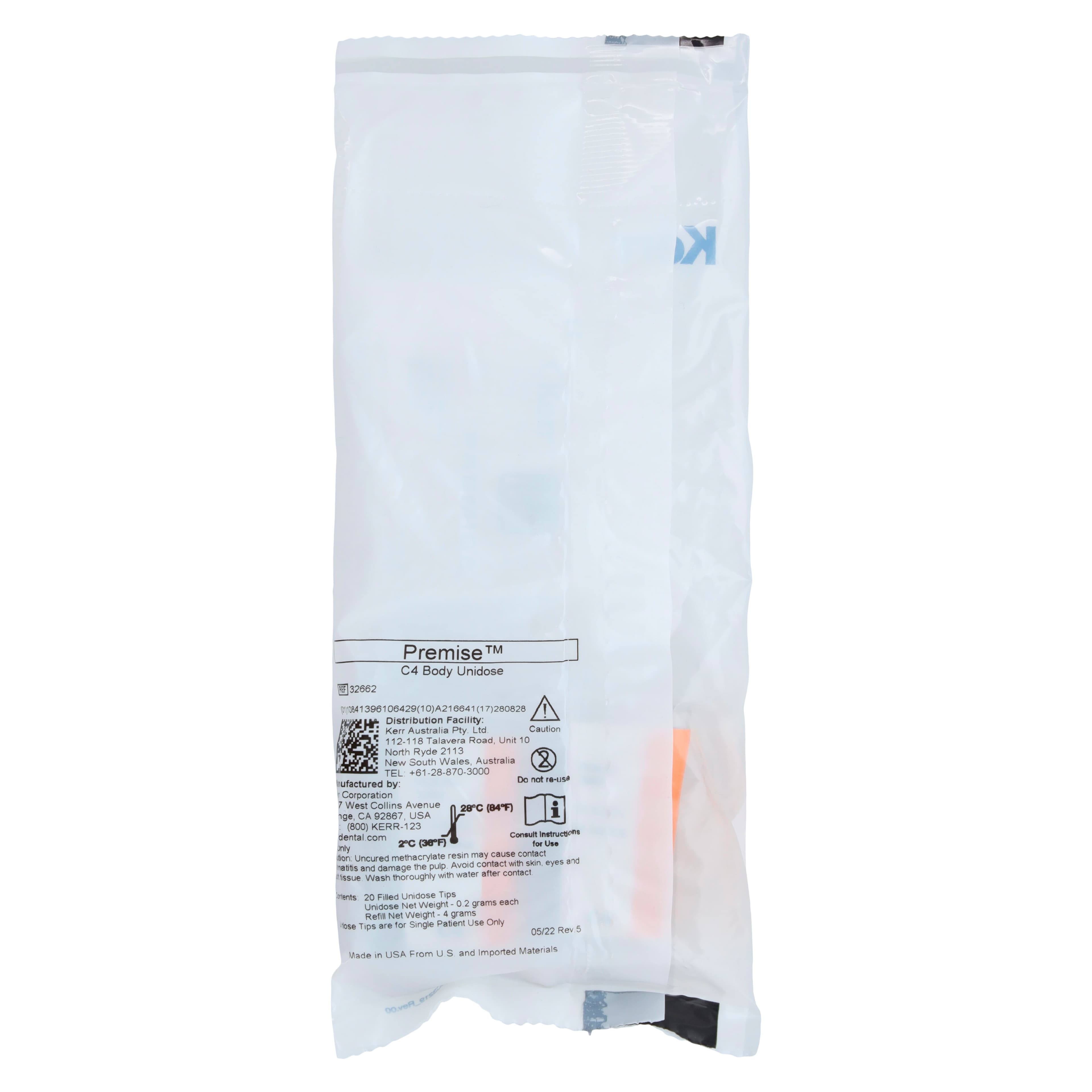 Premise Universal Nanofilled Composite, Body Shade C4, 0.2 g Unidose Refill, 20/Pk, 32662 thumbnail 6