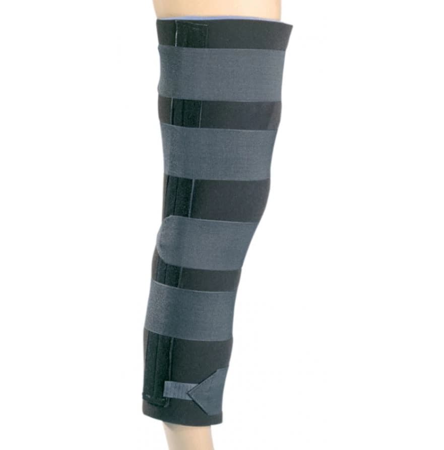 Procare Quick-Fit Basic Immobilizer Splint, Knee, Adult, Neoprene, Black, 20" thumbnail 2