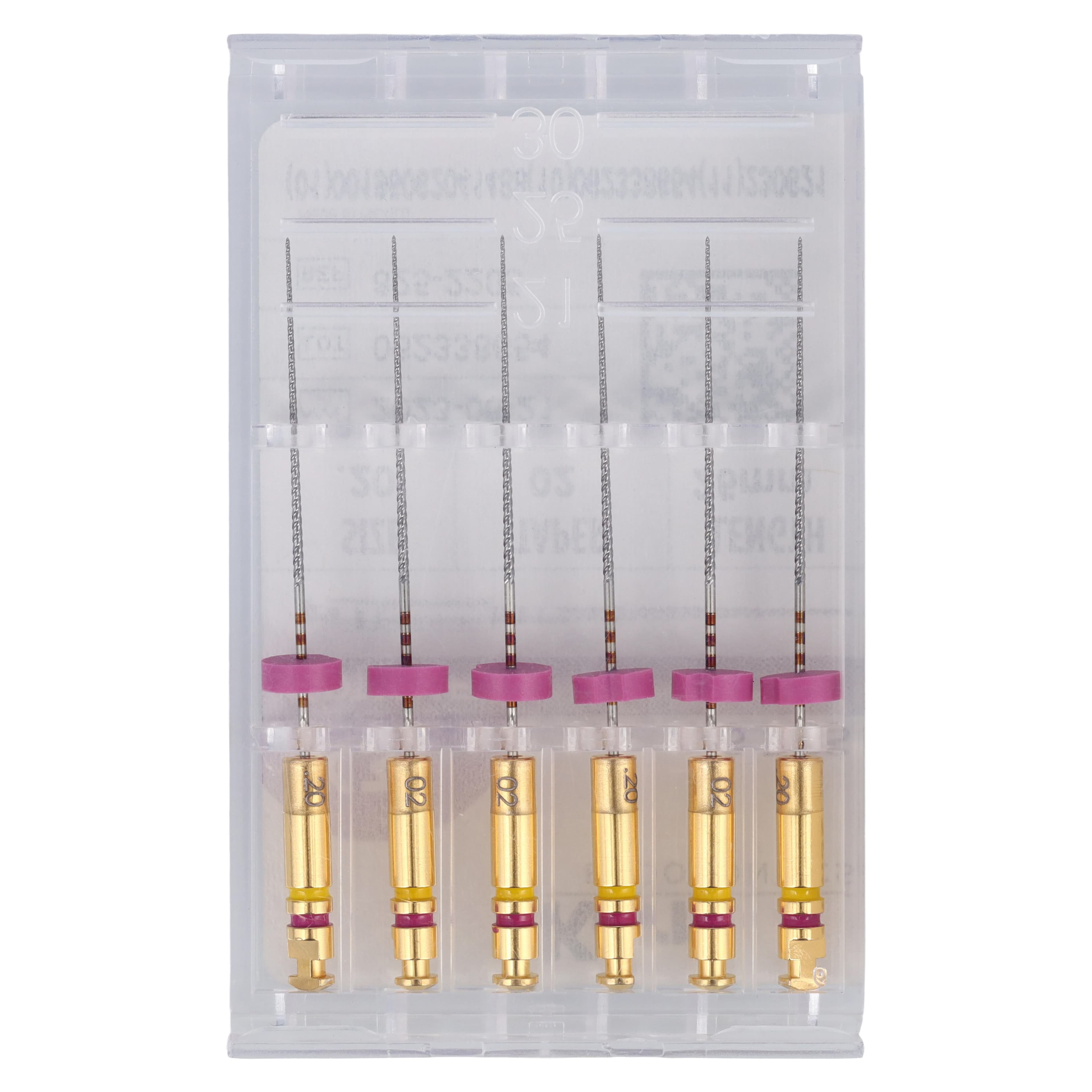 K3 Nickel Titanium Rotary Endodontic File, Size #20, 0.02 Taper, 25 mm, Yellow, 6/Pack, 825-2205 thumbnail 7